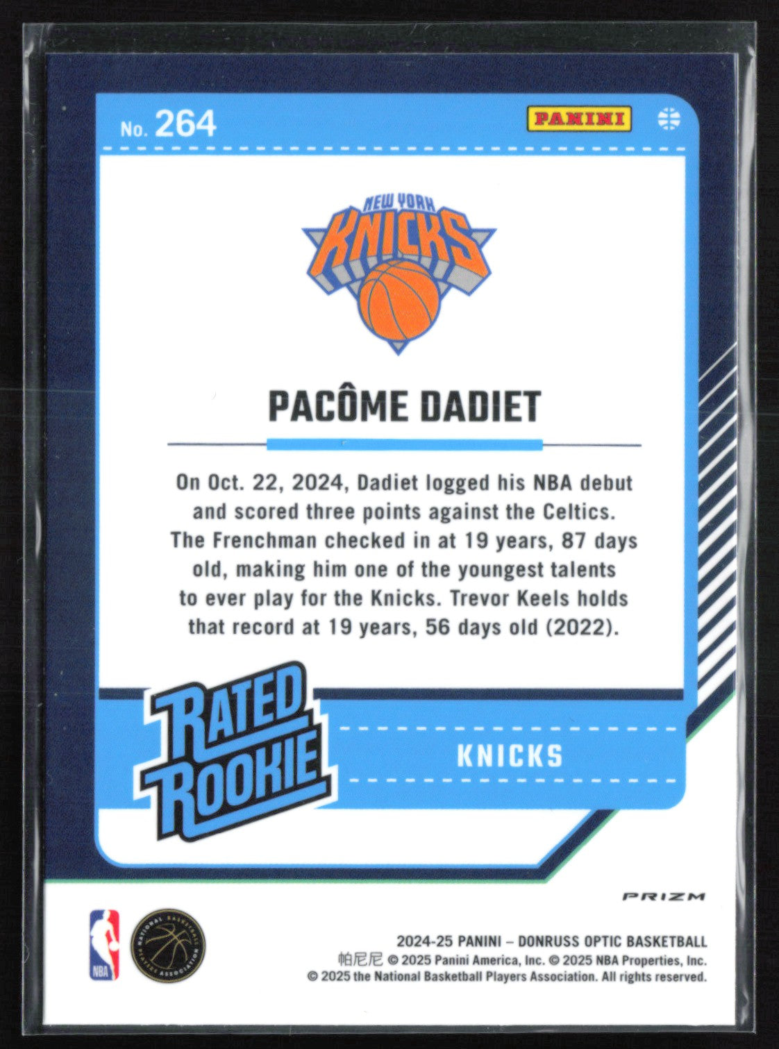 Pacome Dadiet RC Blue Velocity