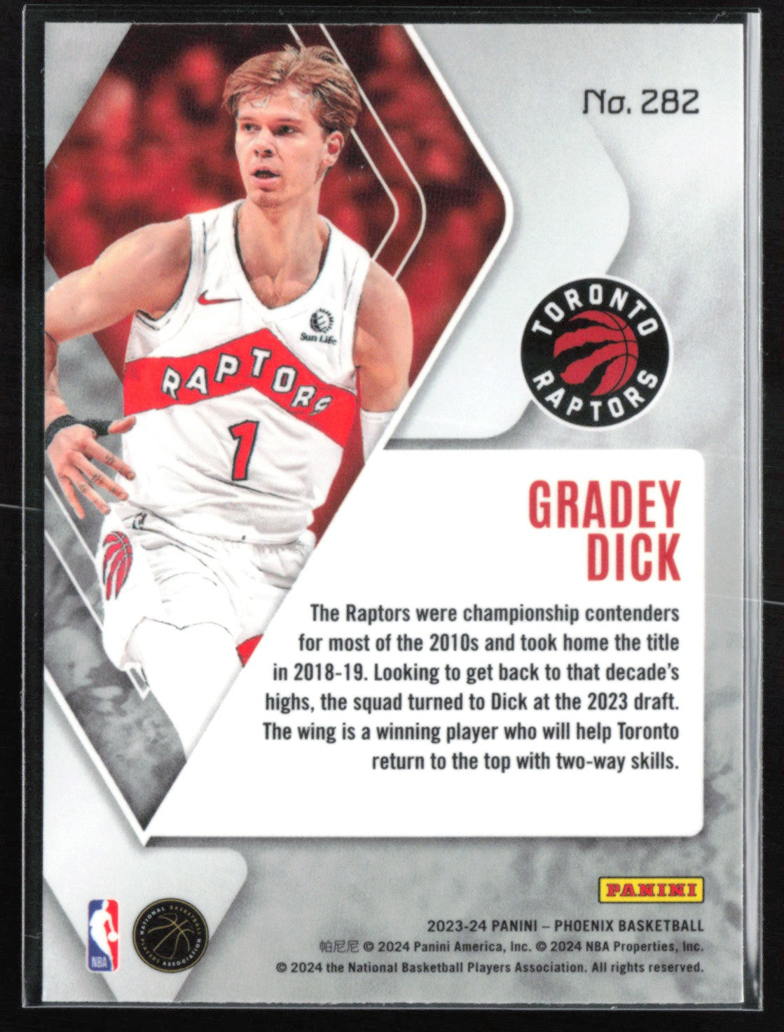 Gradey Dick RC