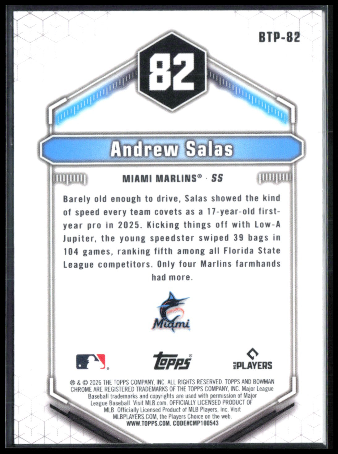 Andrew Salas Top 100