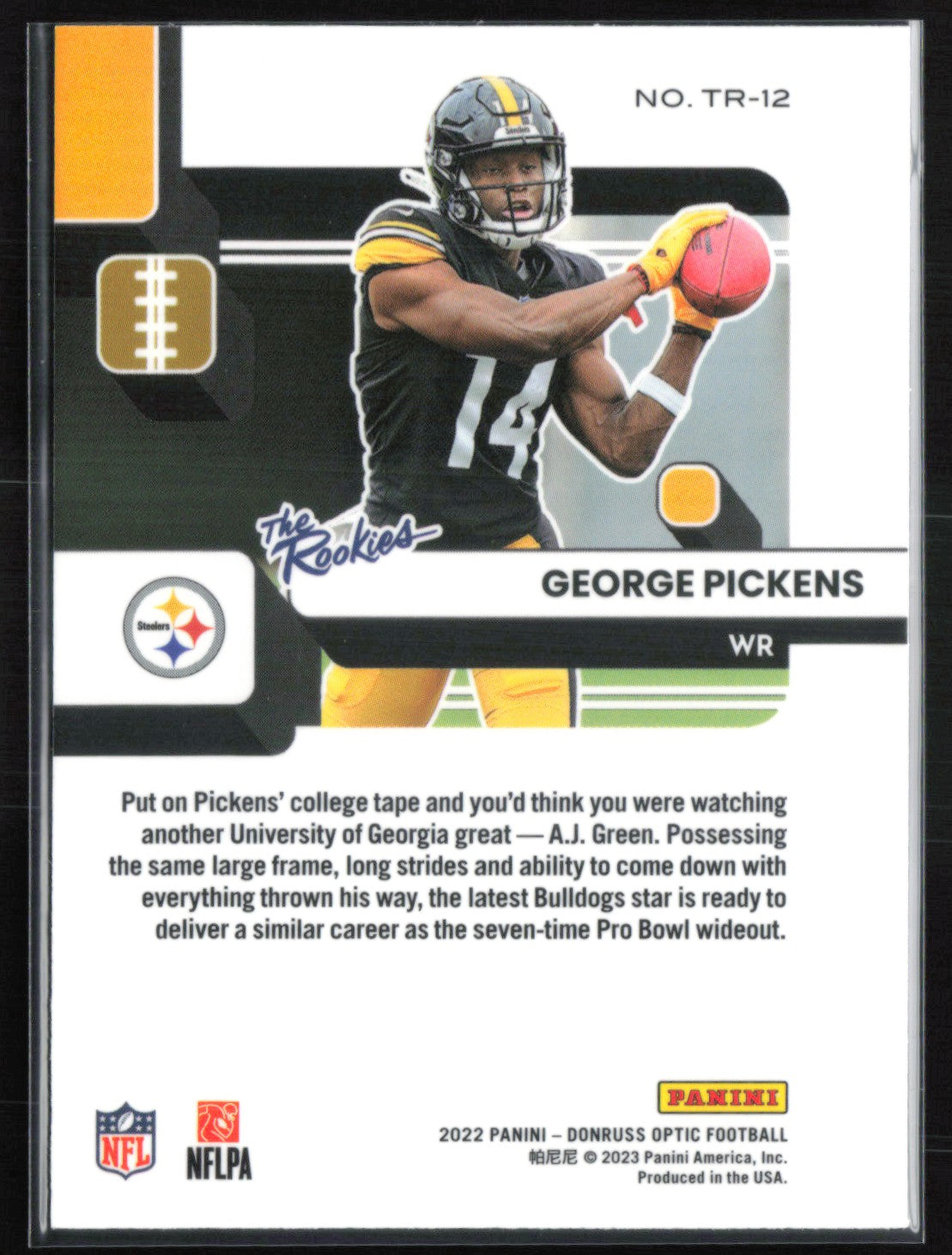 George Pickens RC The Rookies