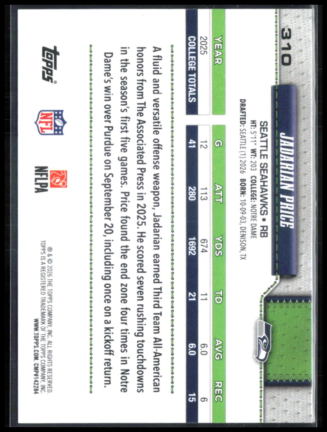 Jadarian Price RC