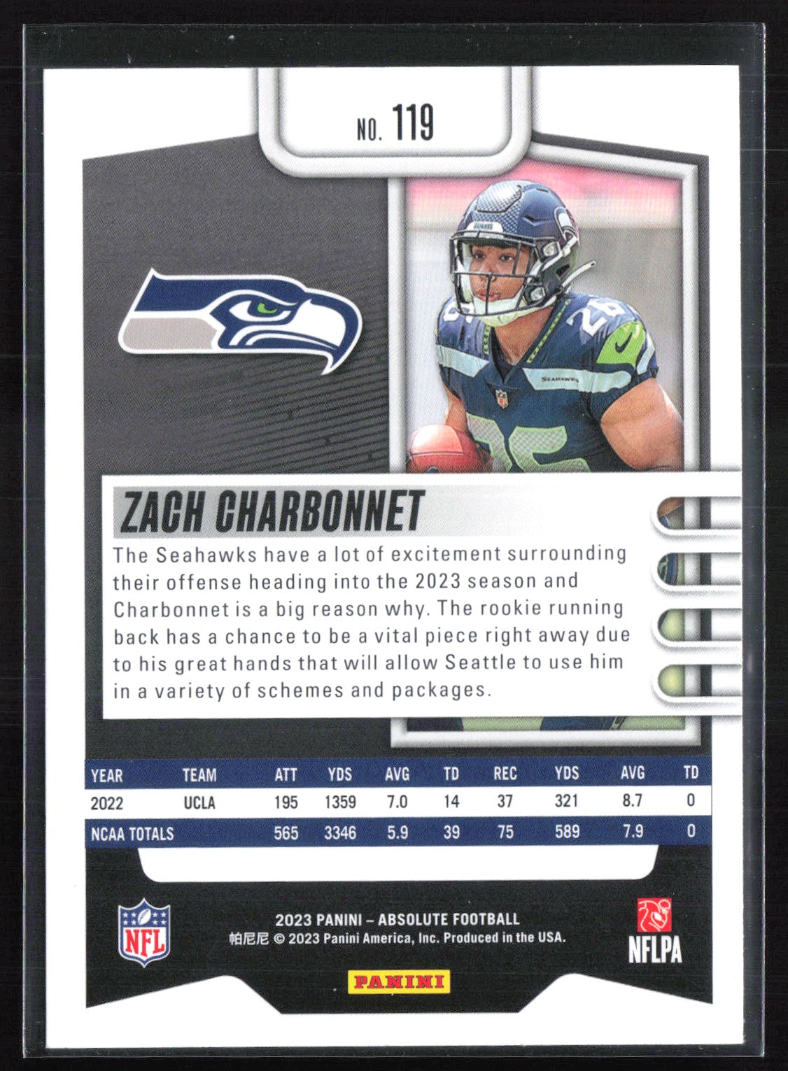 Zach Charbonnet RC