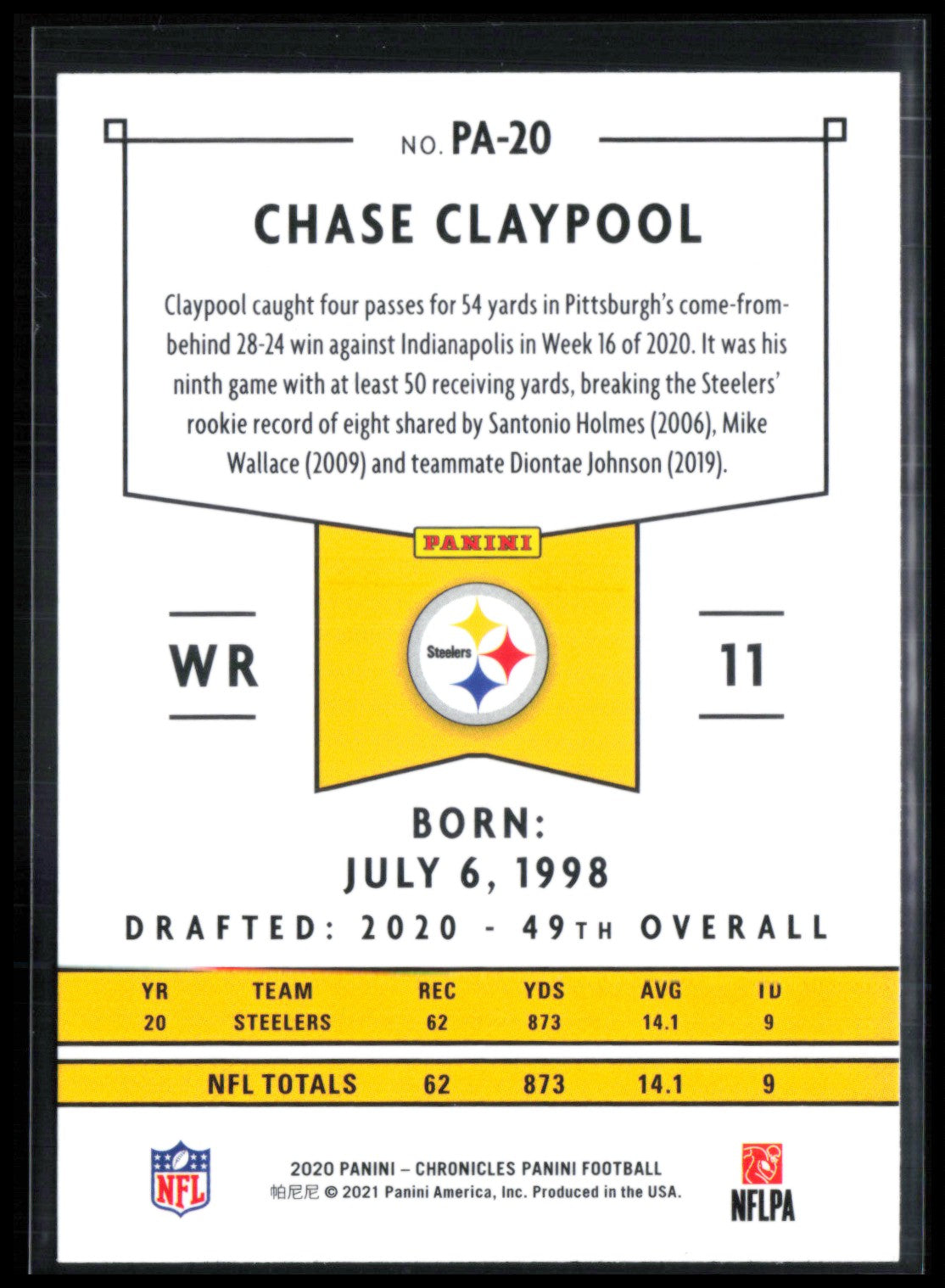 Chase Claypool RC