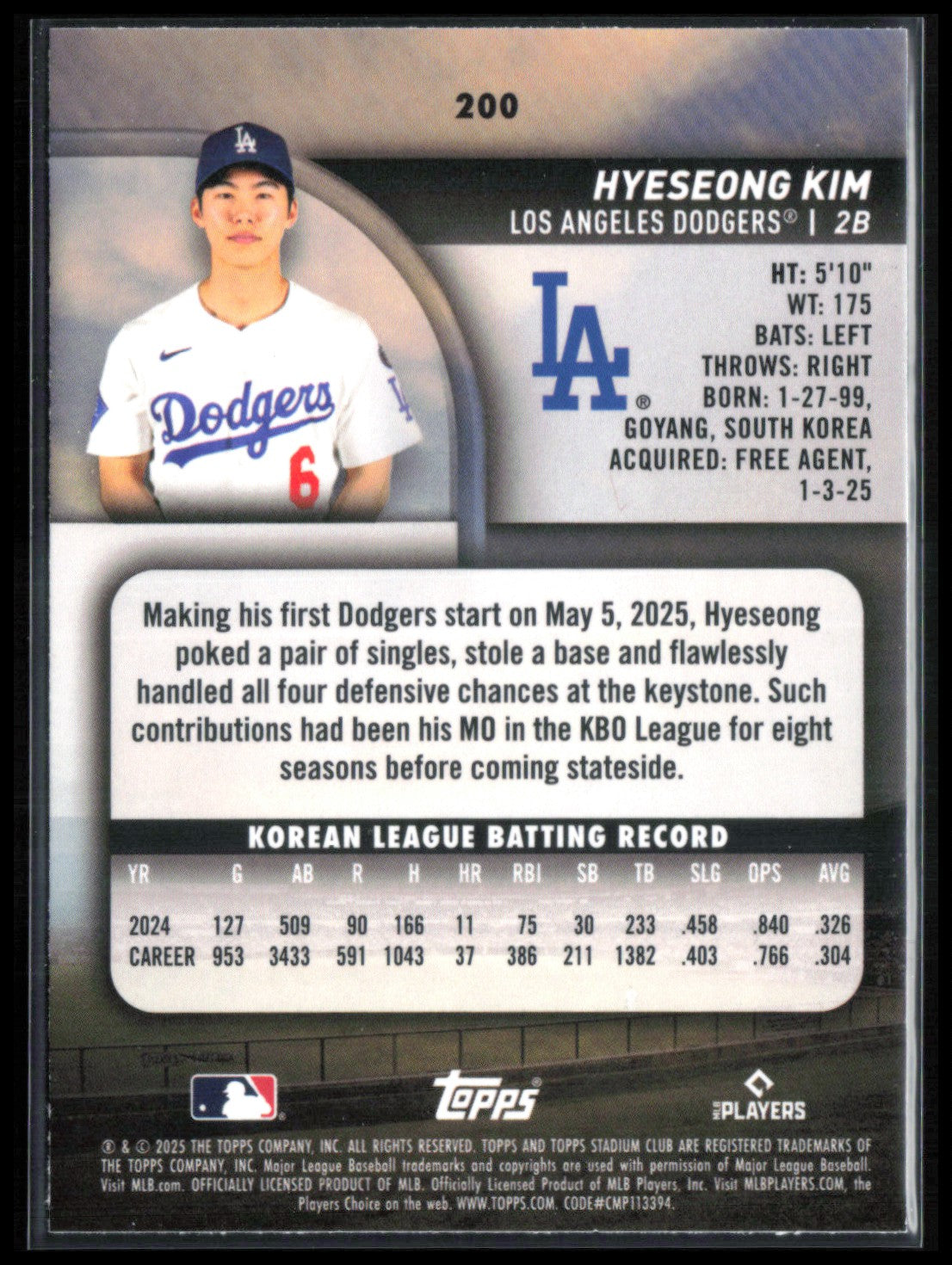 Hyeseong Kim RC