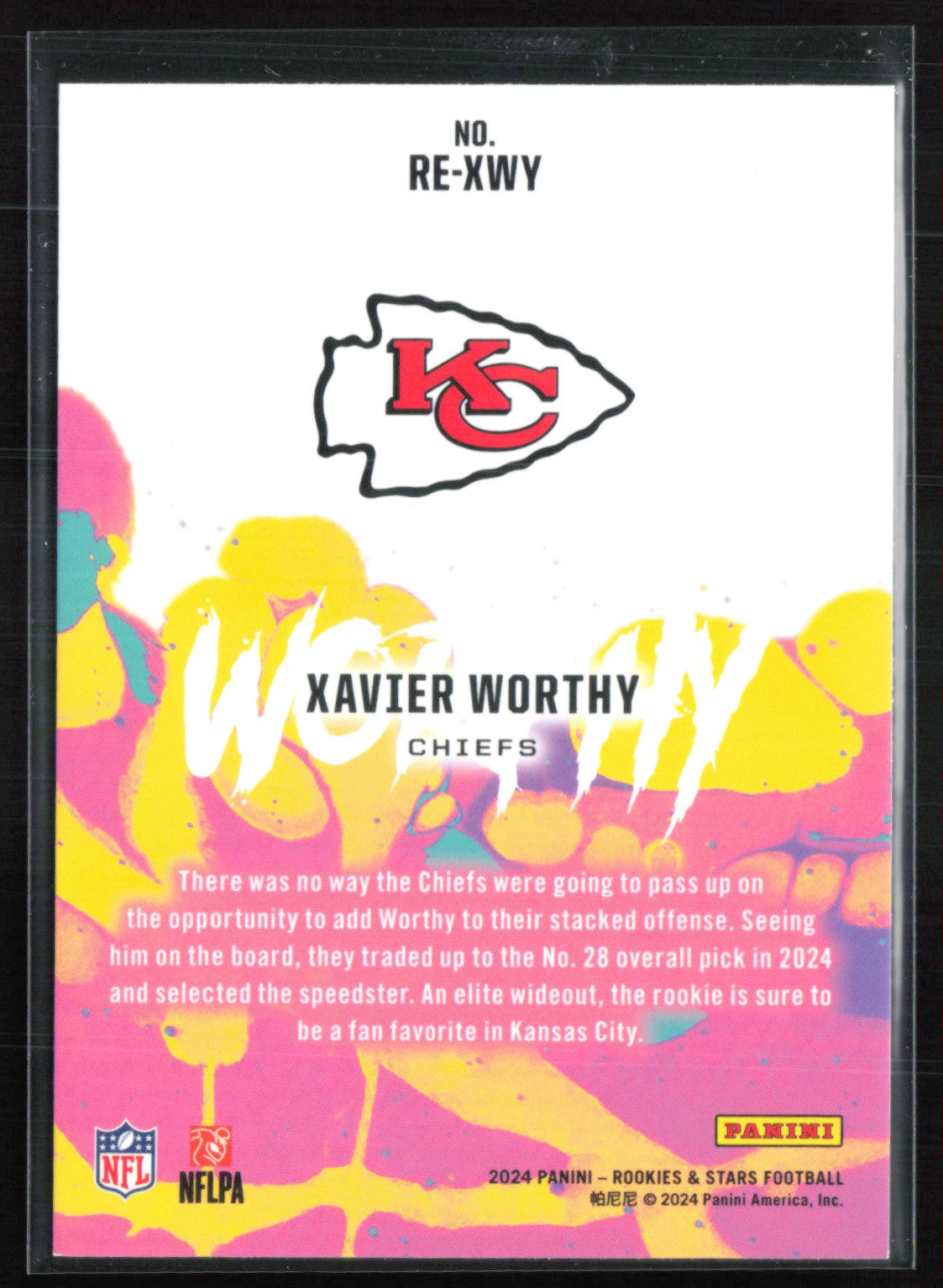 Xavier Worthy RC Exclusive