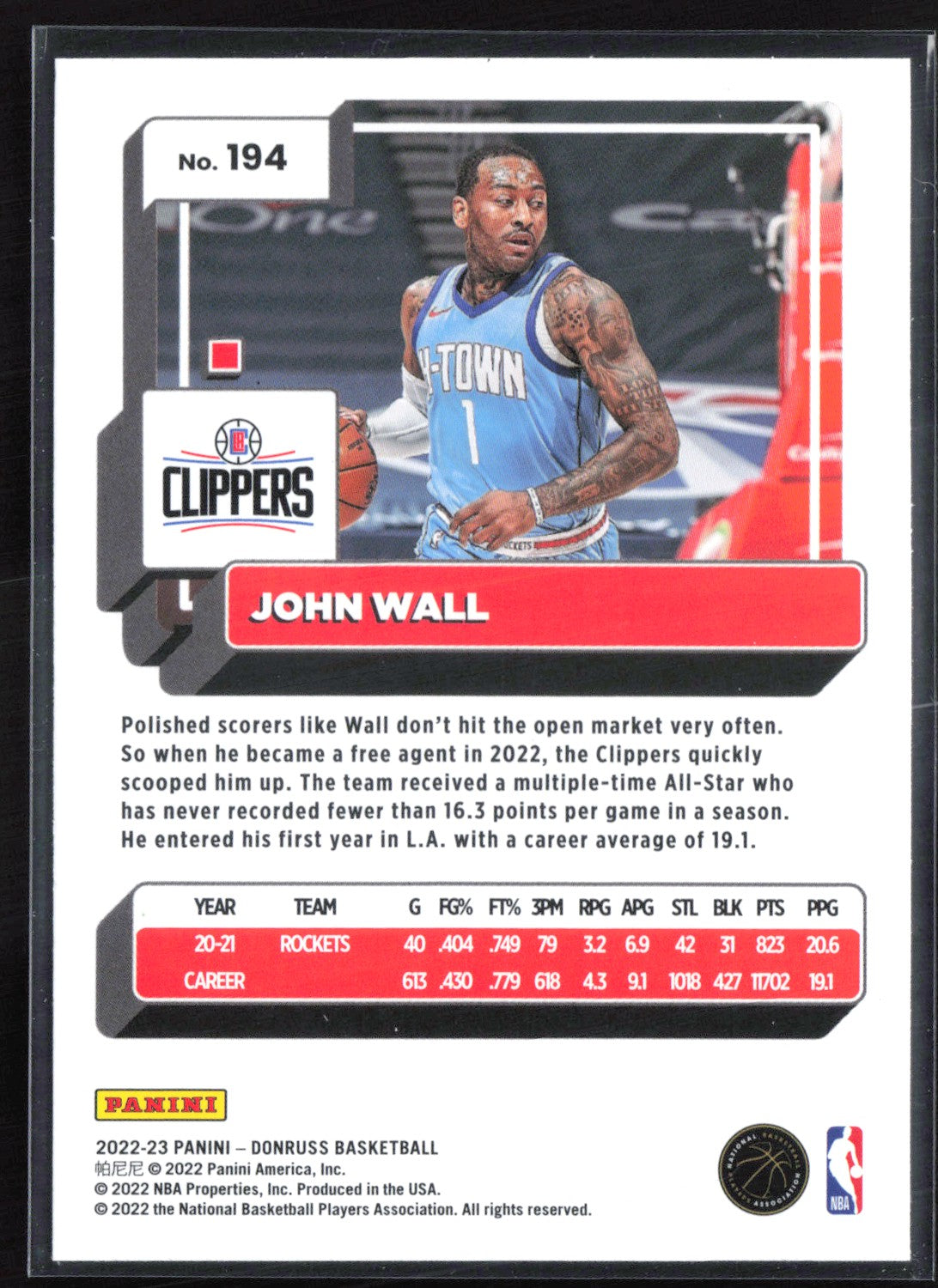 John Wall Green Laser
