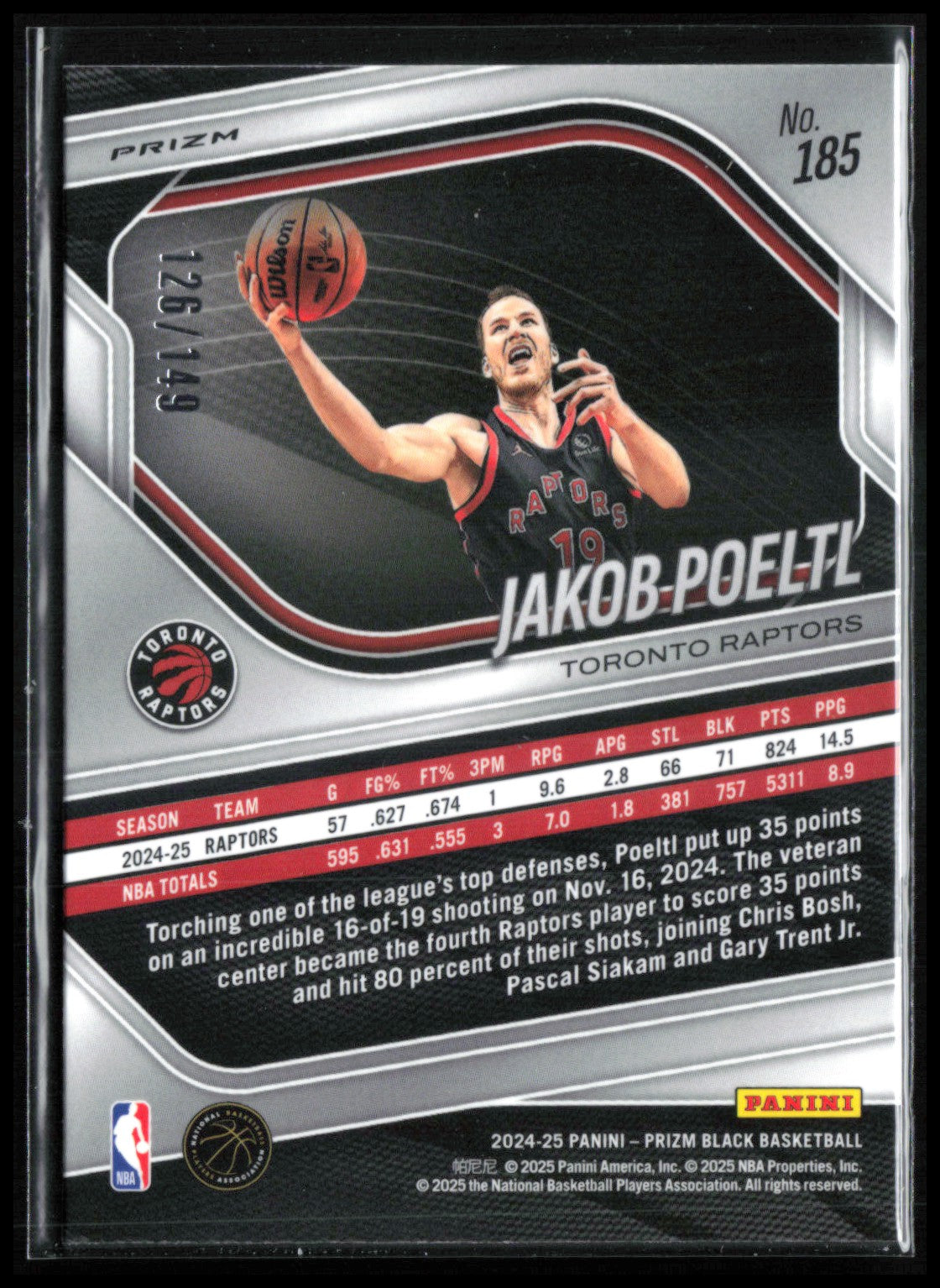 Jakob Poeltl Purple Ice /149