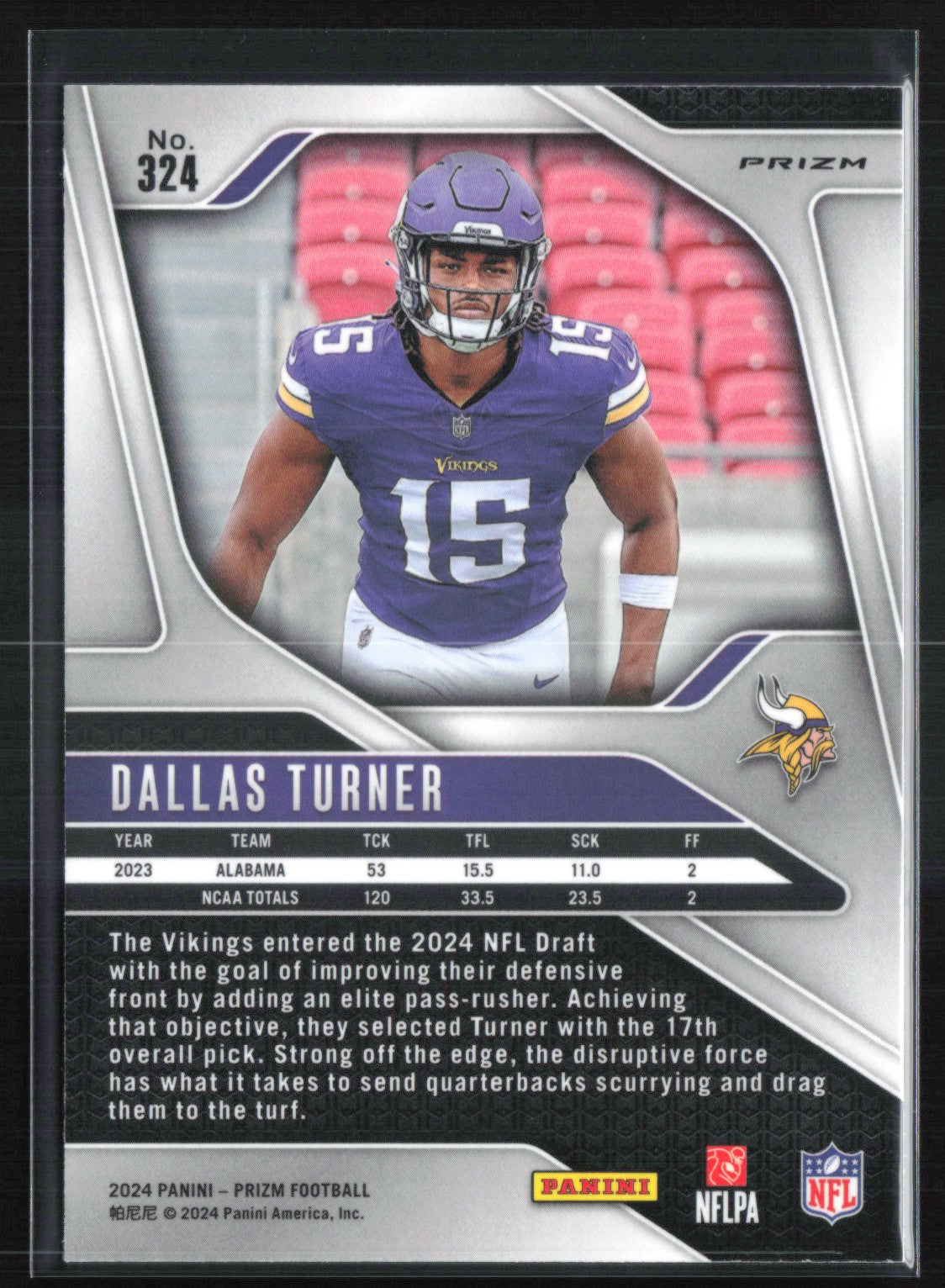 Dallas Turner RC Pink