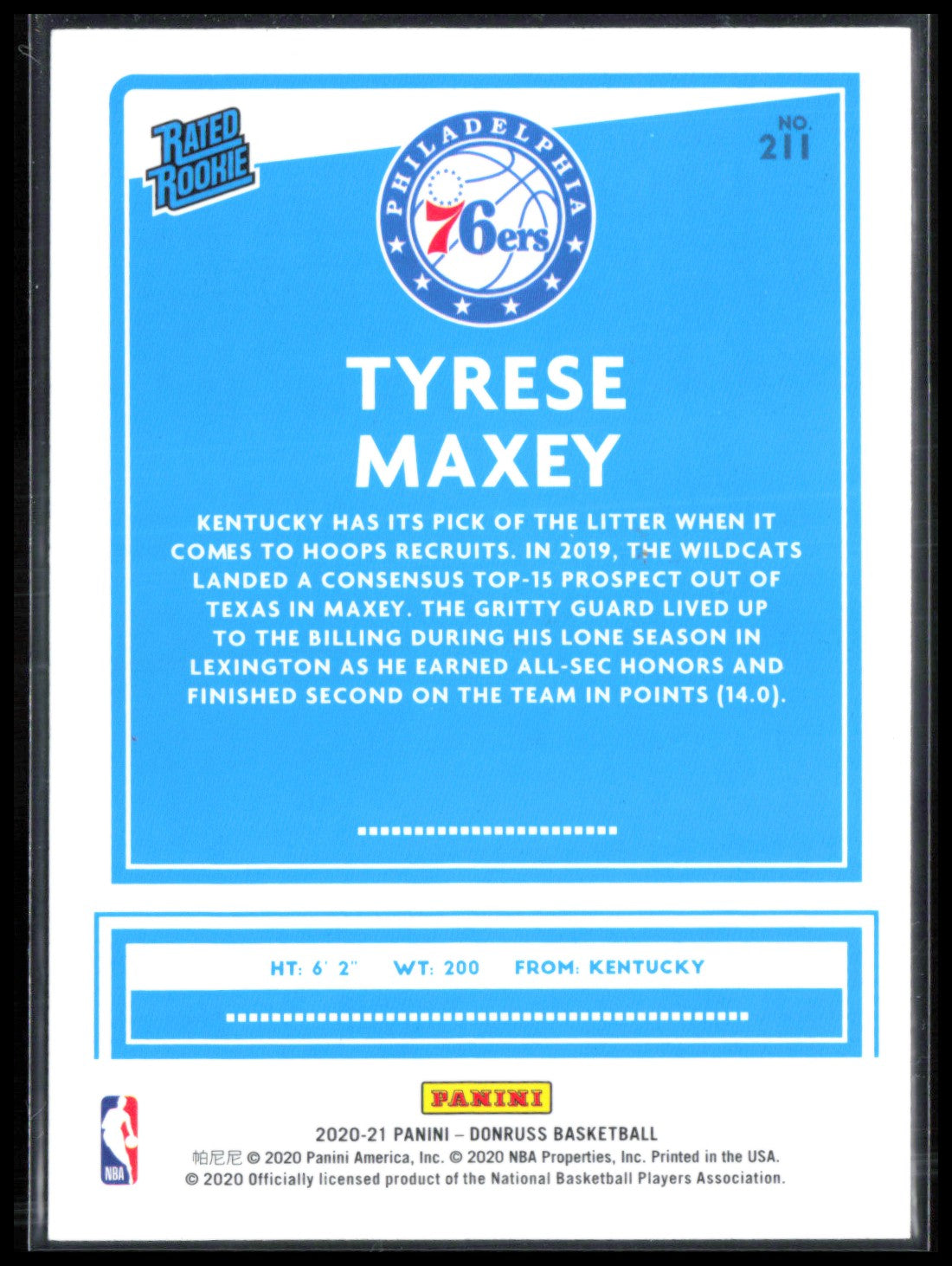 Tyrese Maxey RC