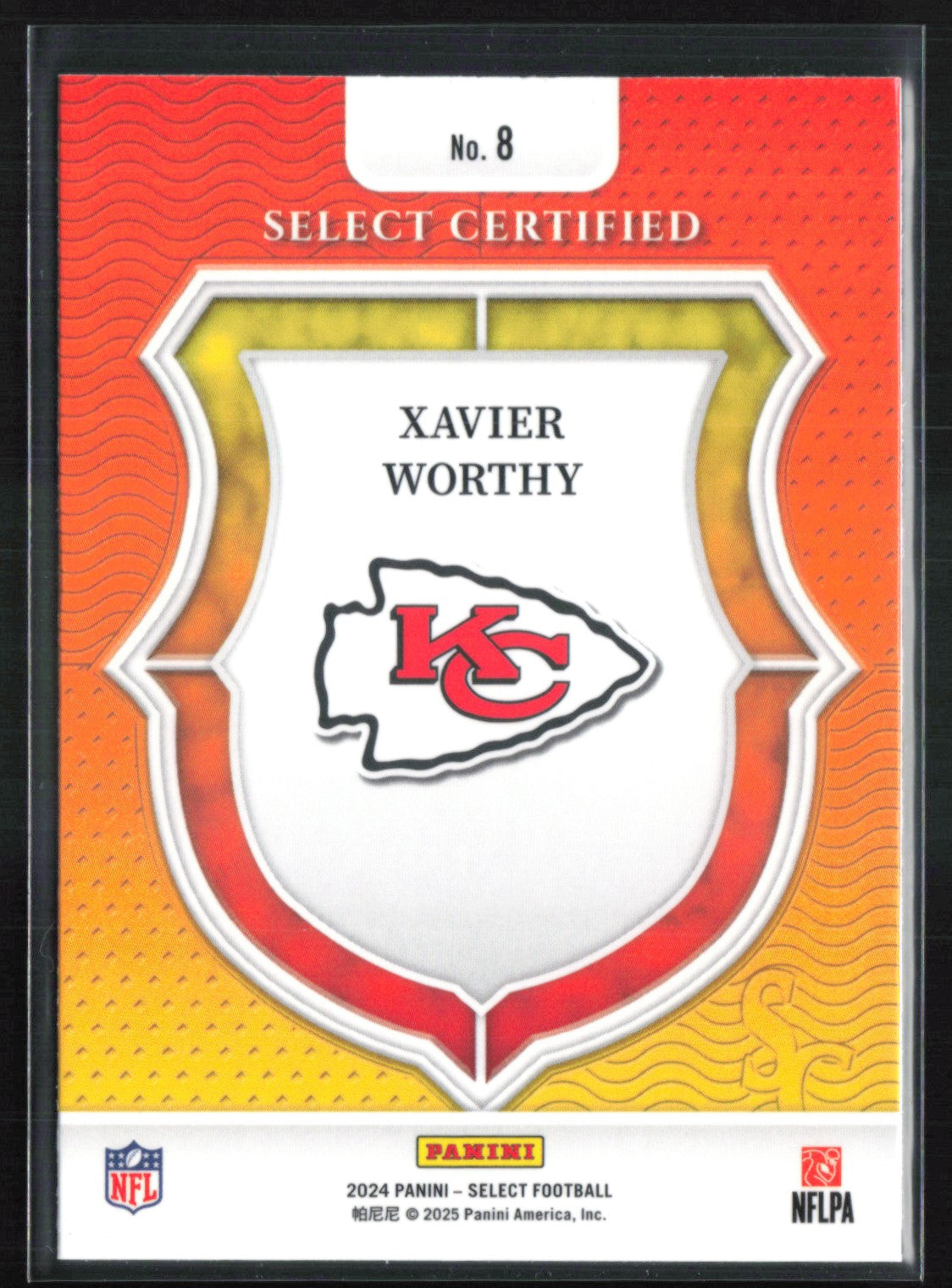 Xavier Worthy RC Select Certified