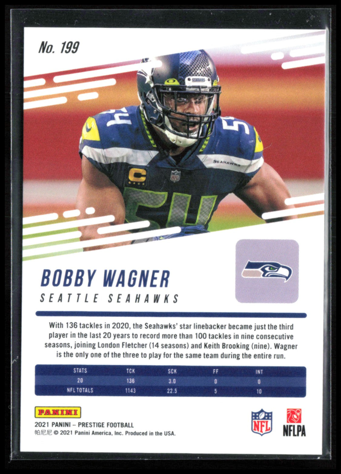 Bobby Wagner Orange /75