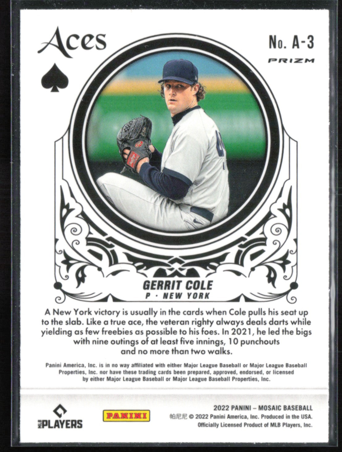 Gerrit Cole Green Mosaic