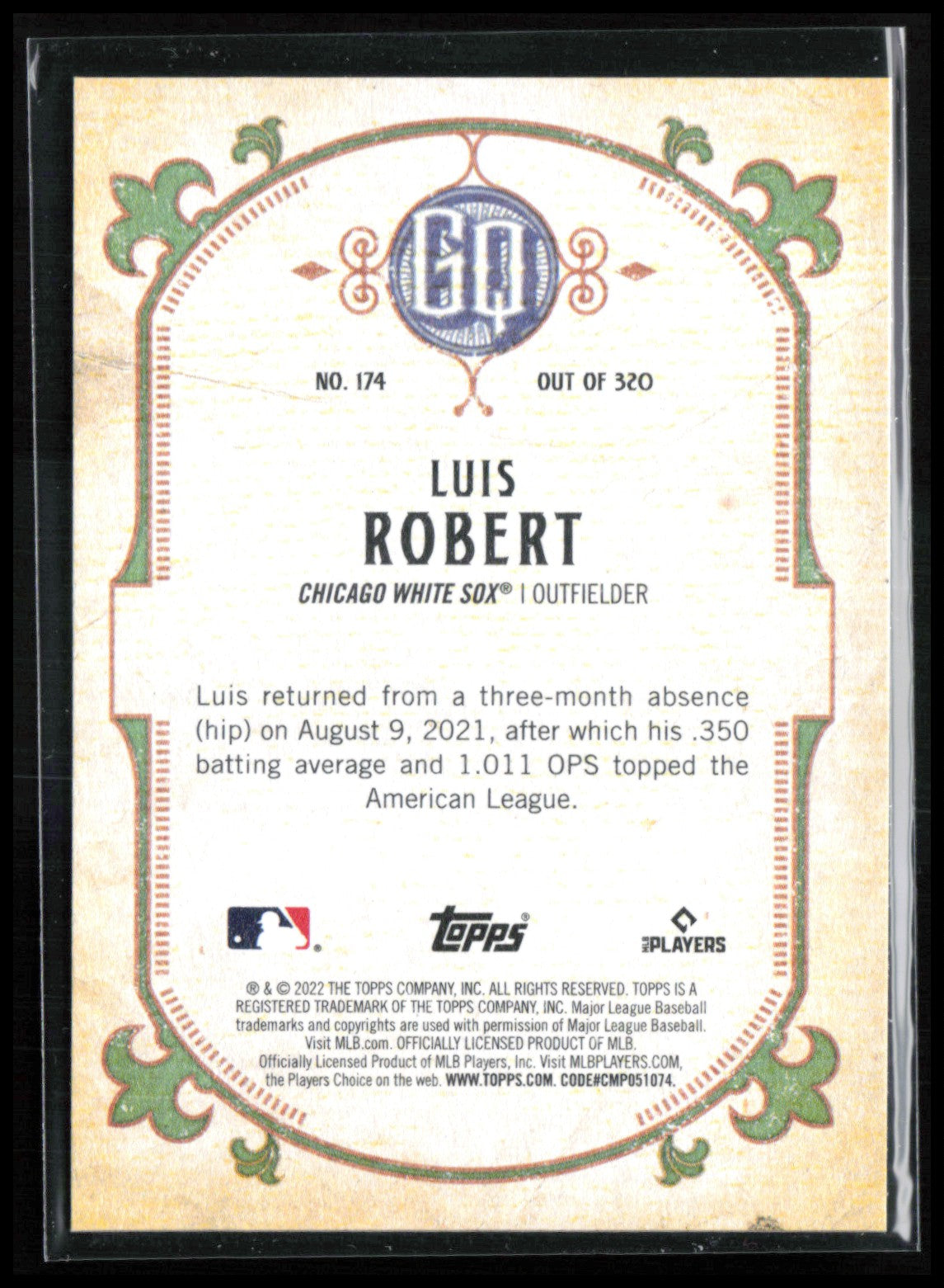 Luis Robert Refractor