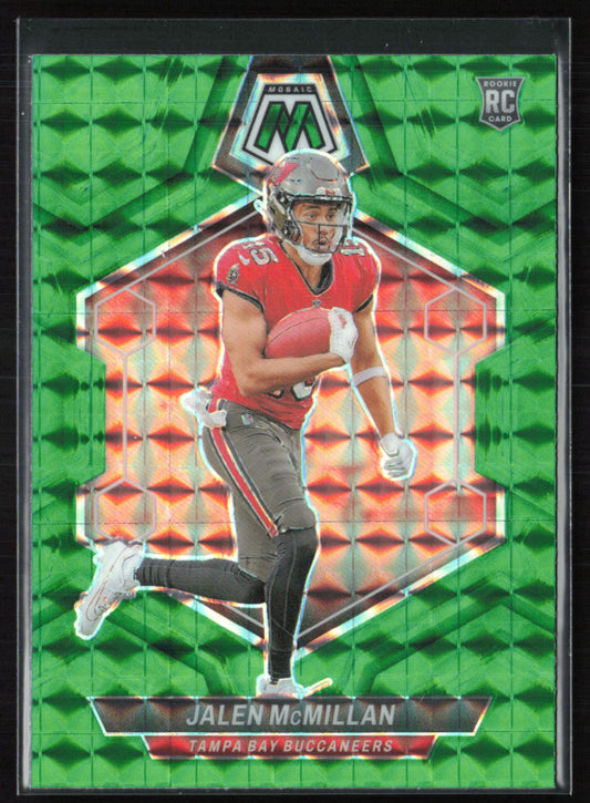 Jalen McMillan RC Green Mosaic