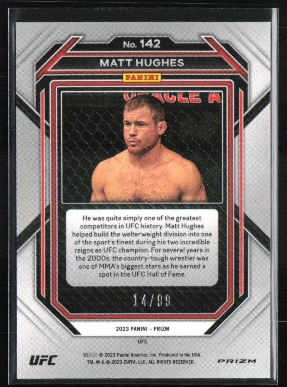 Matt Hughes Red Disco /99