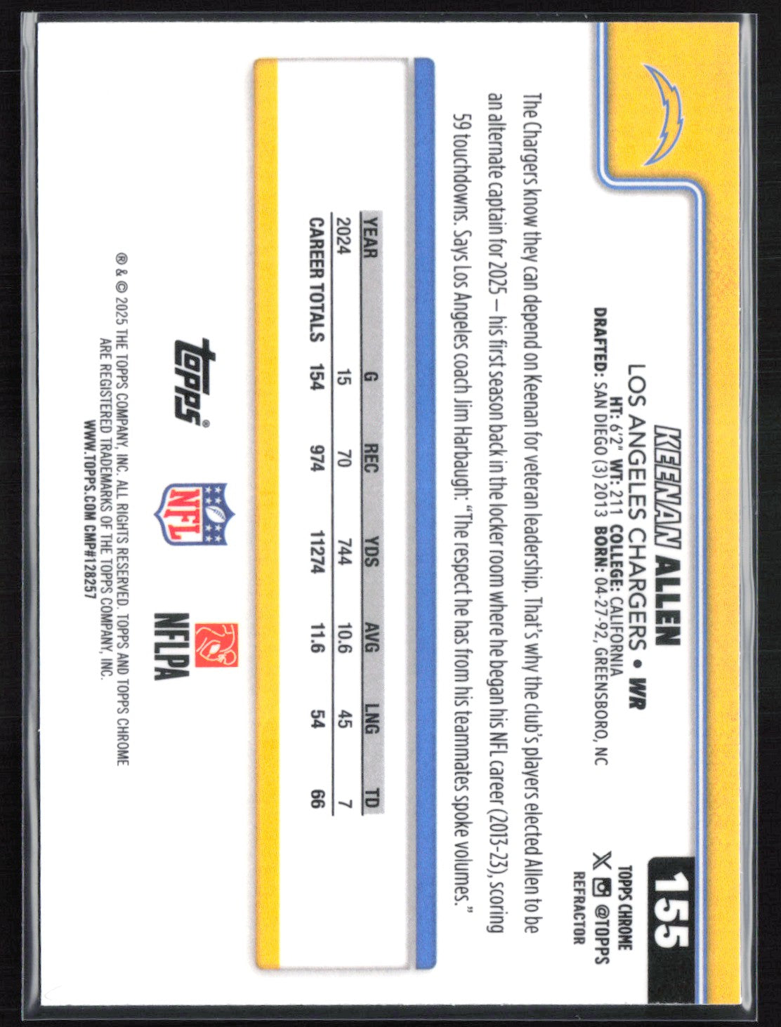 Keenan Allen Refractor