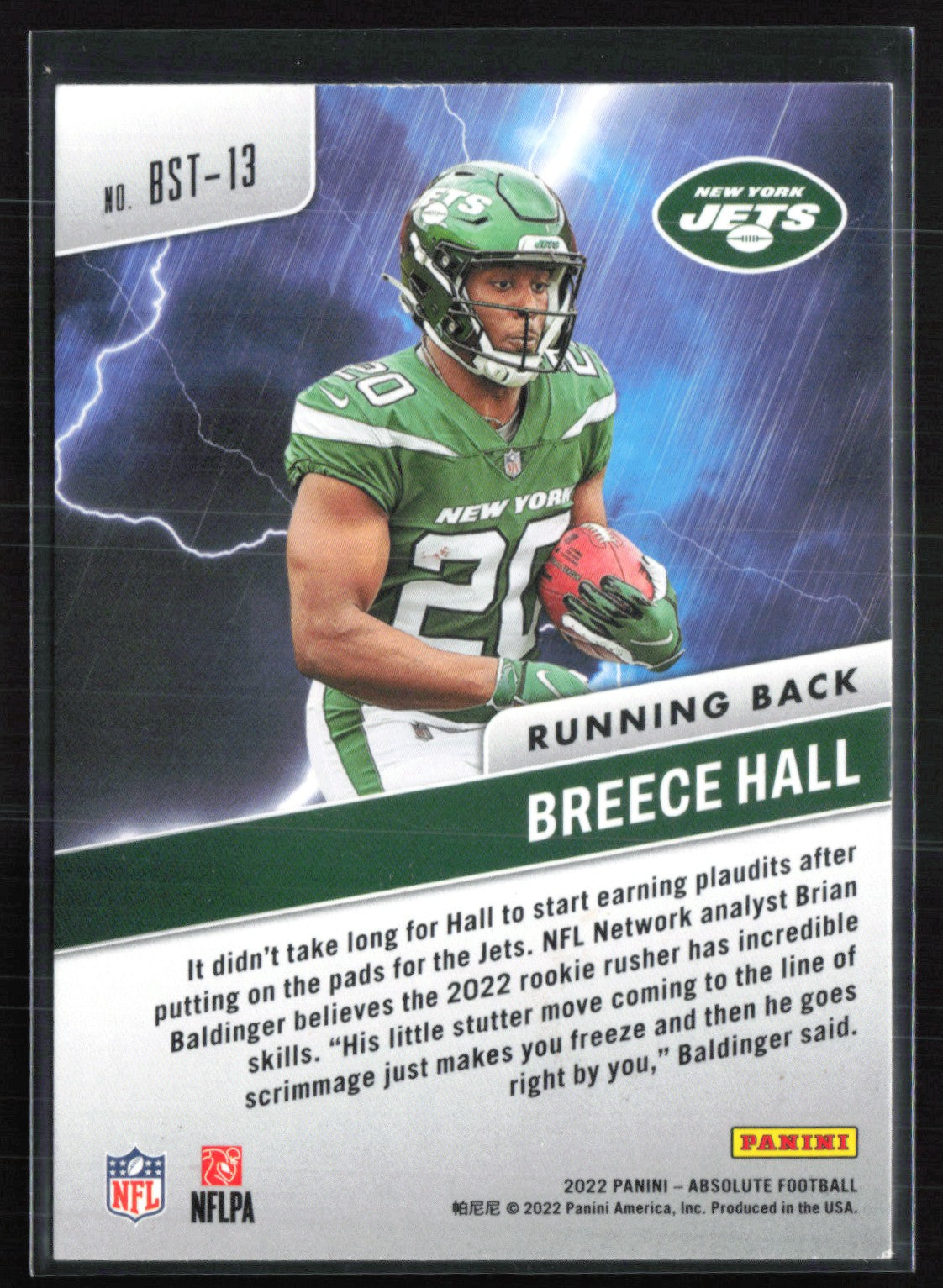 Breece Hall By Storm