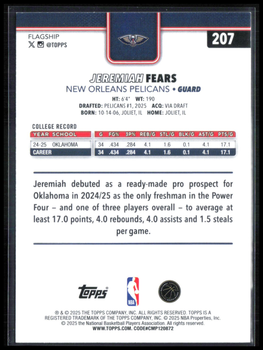 Jeremiah Fears RC