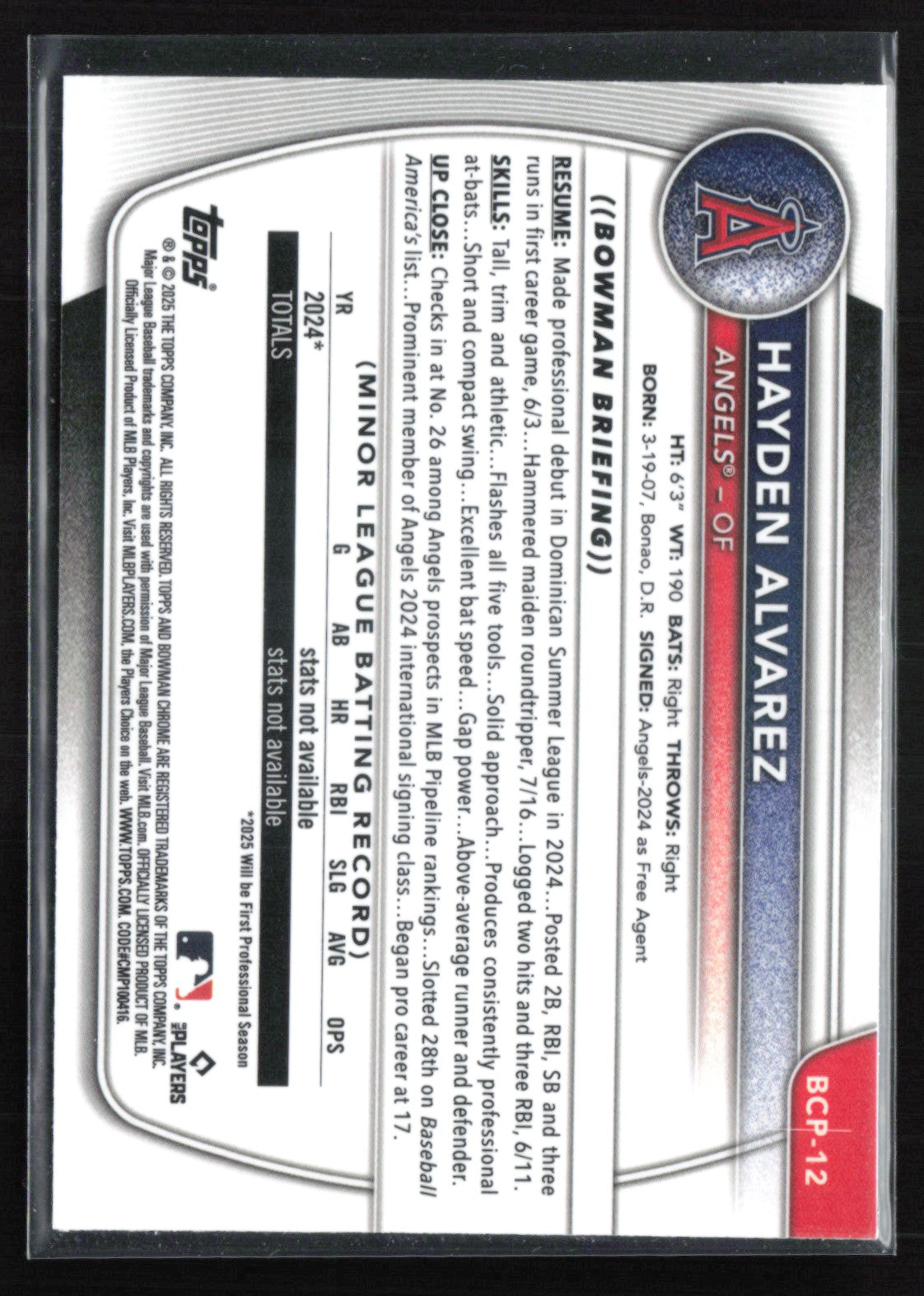 Hayden Alvarez 1st Bowman