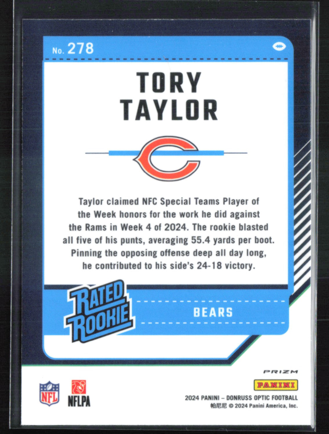 Tory Taylor RC Holo