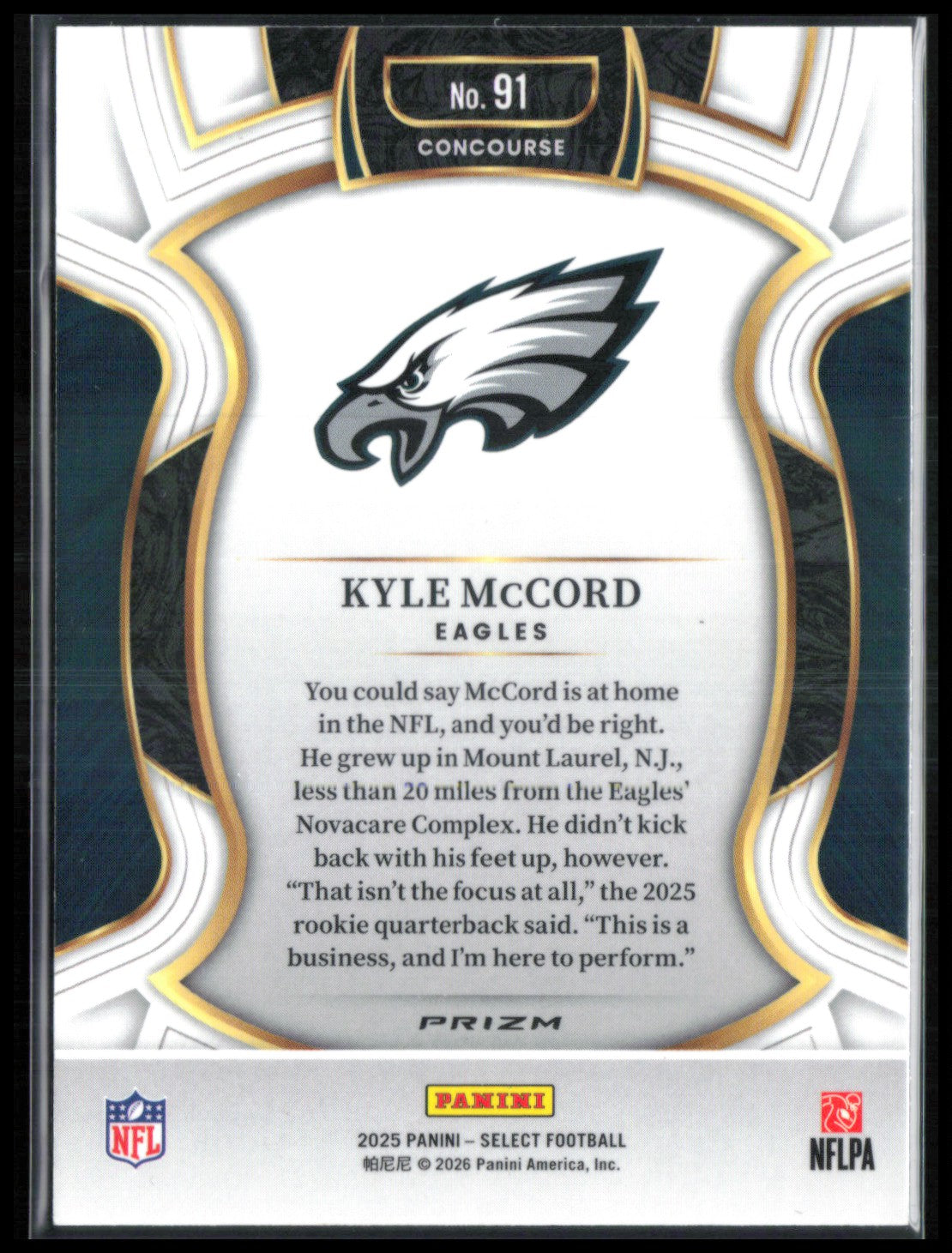 Kyle McCord RC RWB Shock