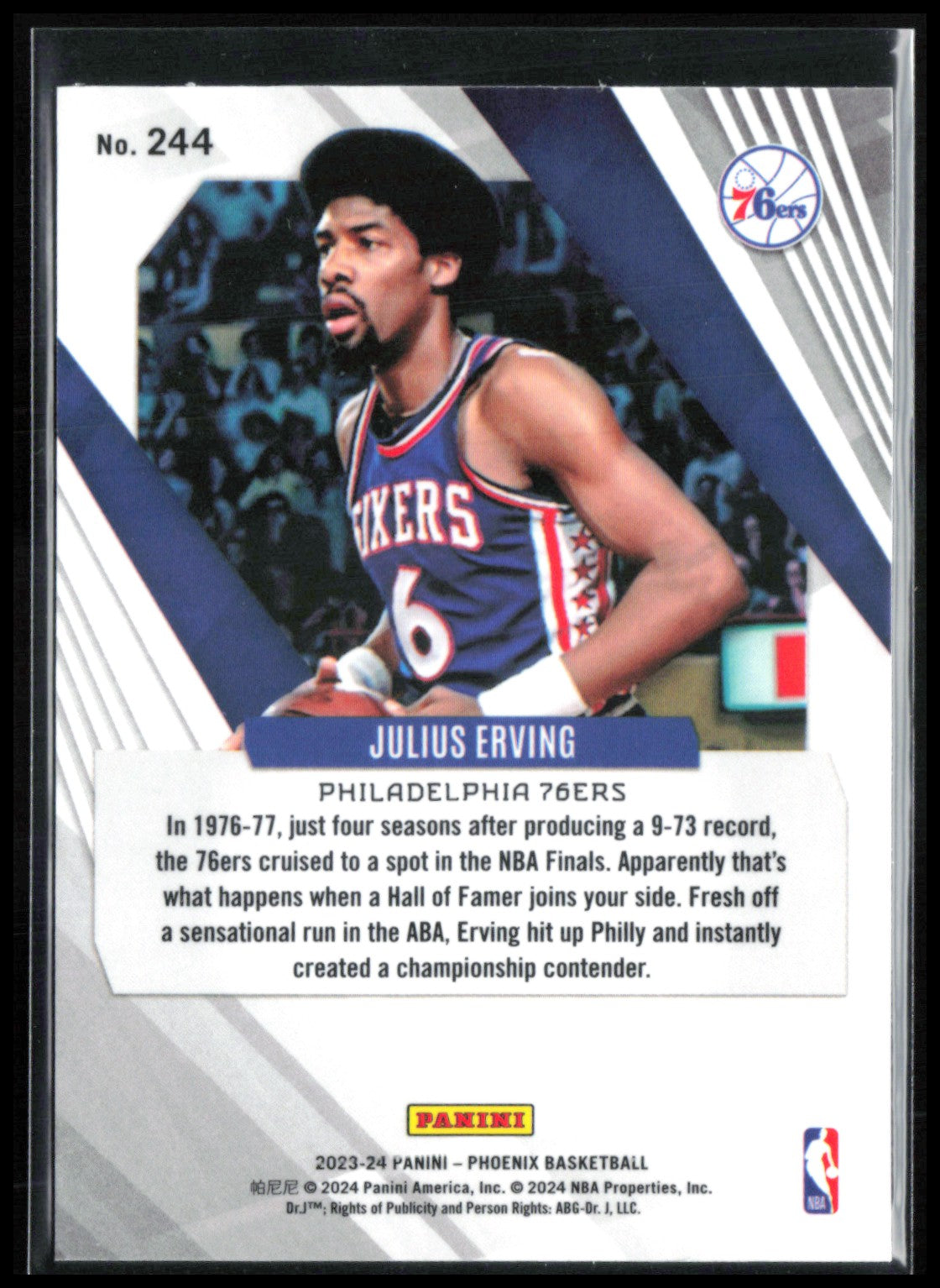 Julius Erving Teal Velocity