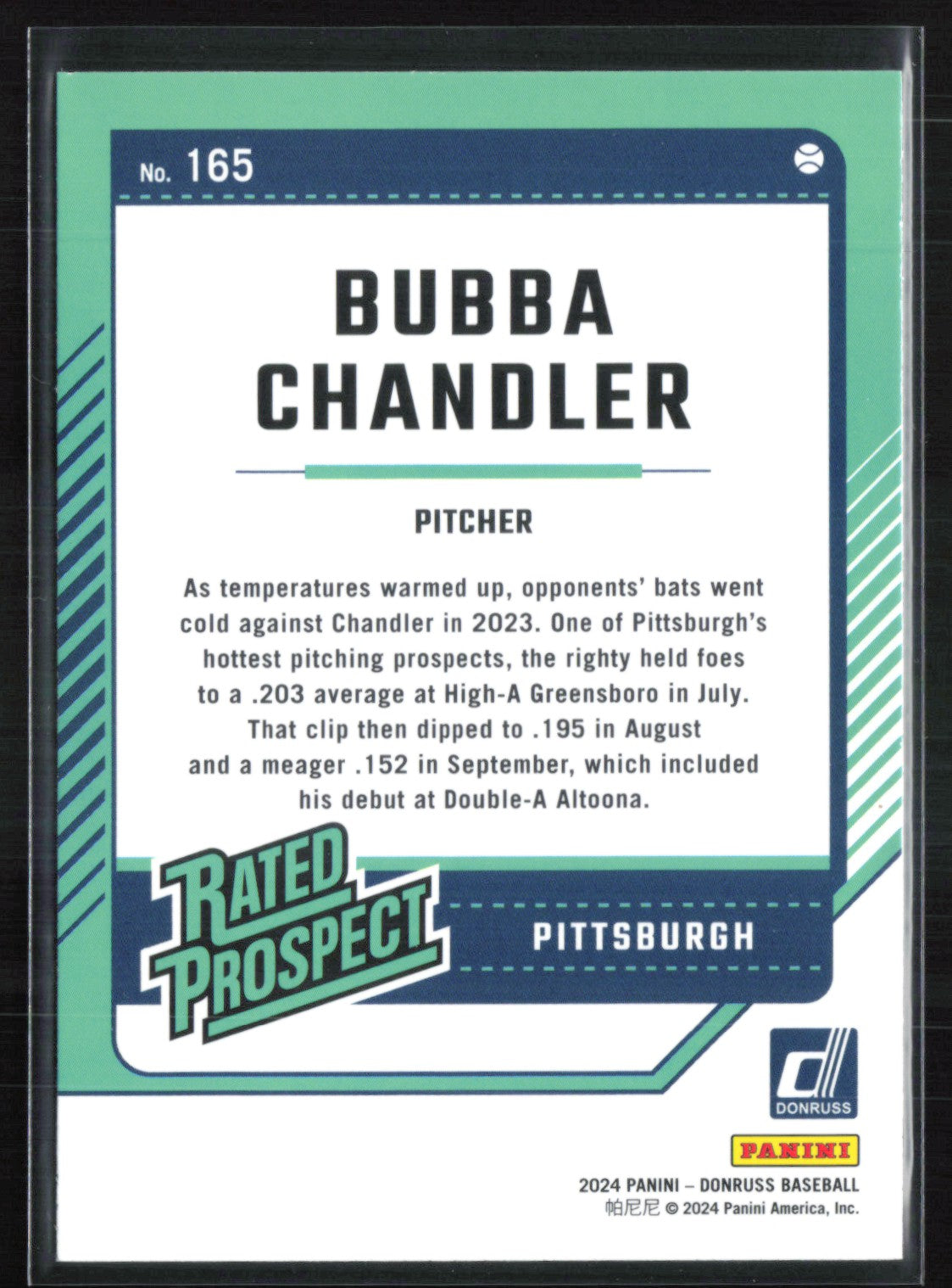 Bubba Chandler Prospect Red Blue