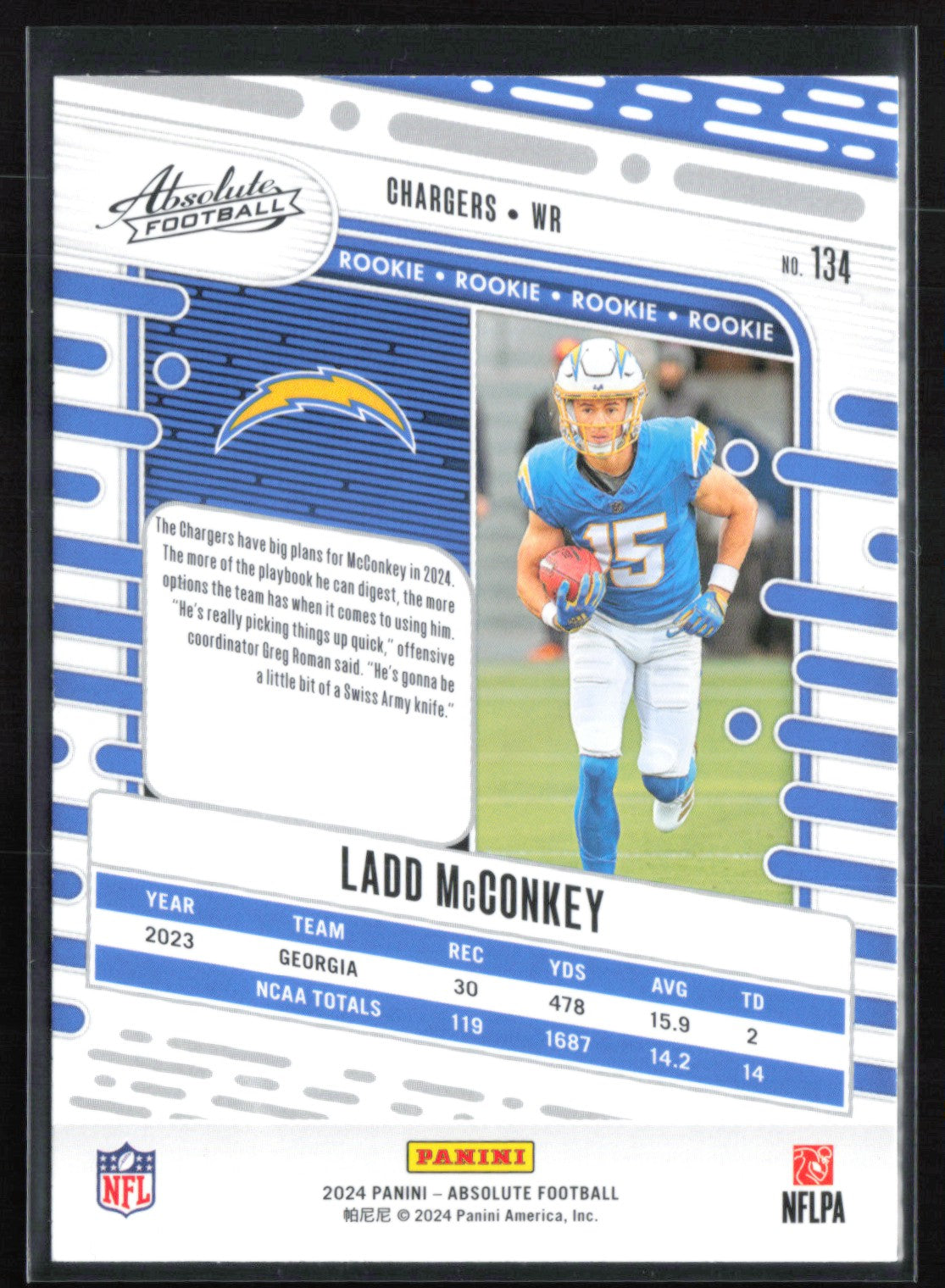 Ladd McConkey RC