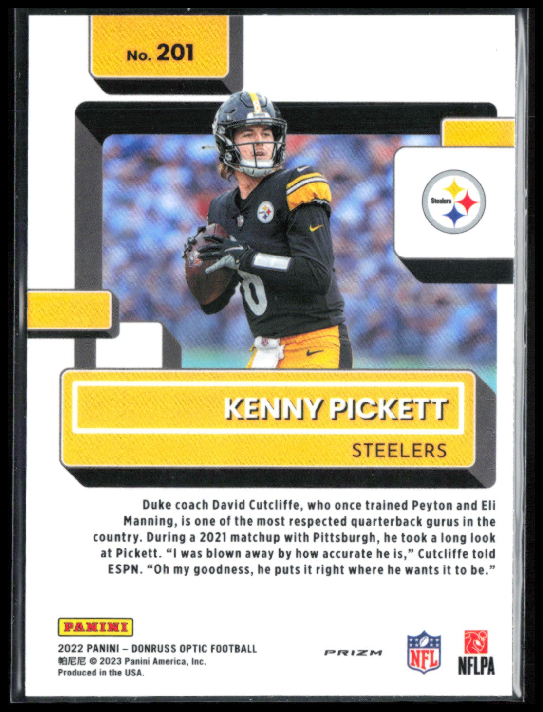 Kenny Pickett RC Holo