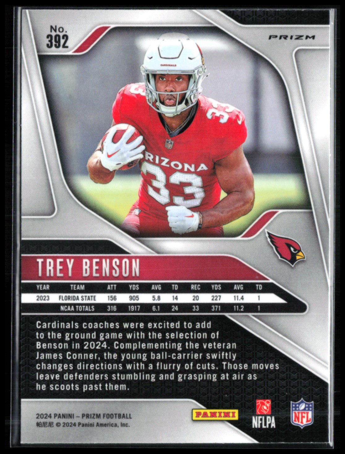 Trey Benson RC Pink Wave