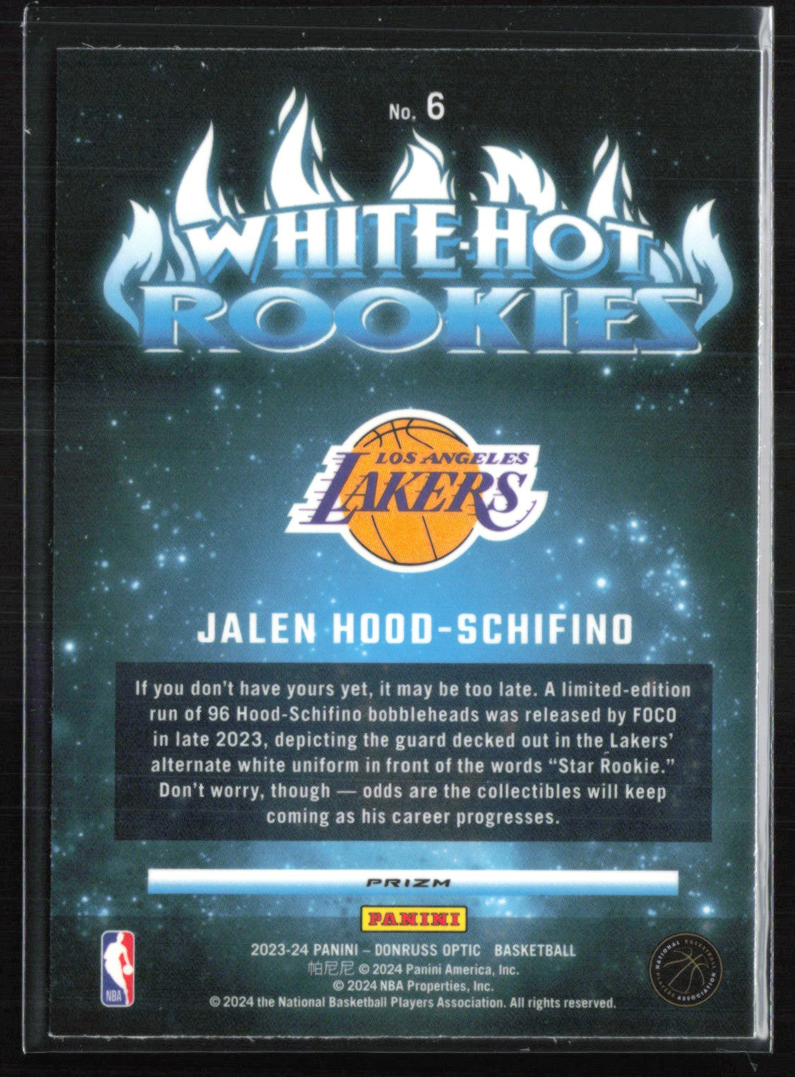 Jalen Hood-Schifino RC Purple