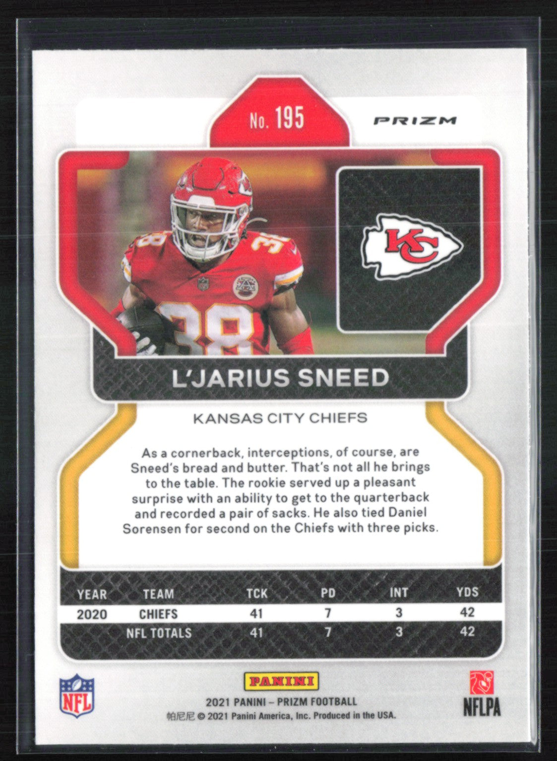 L'Jarius Sneed Red Ice