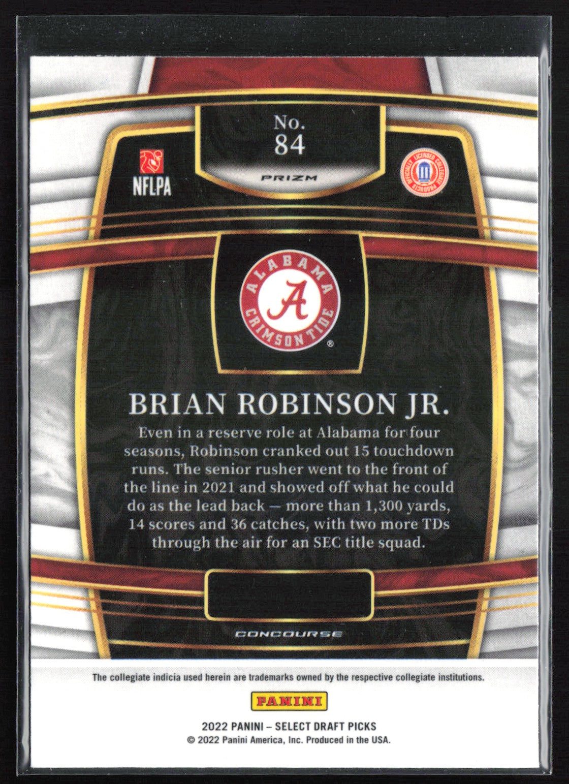 Brian Robinson Jr. RC Red Lazer