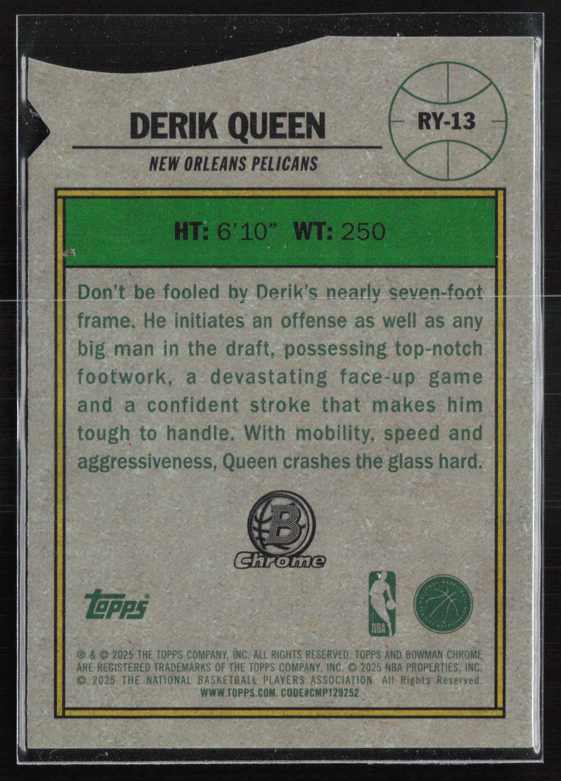 Derik Queen RC Die-Cut