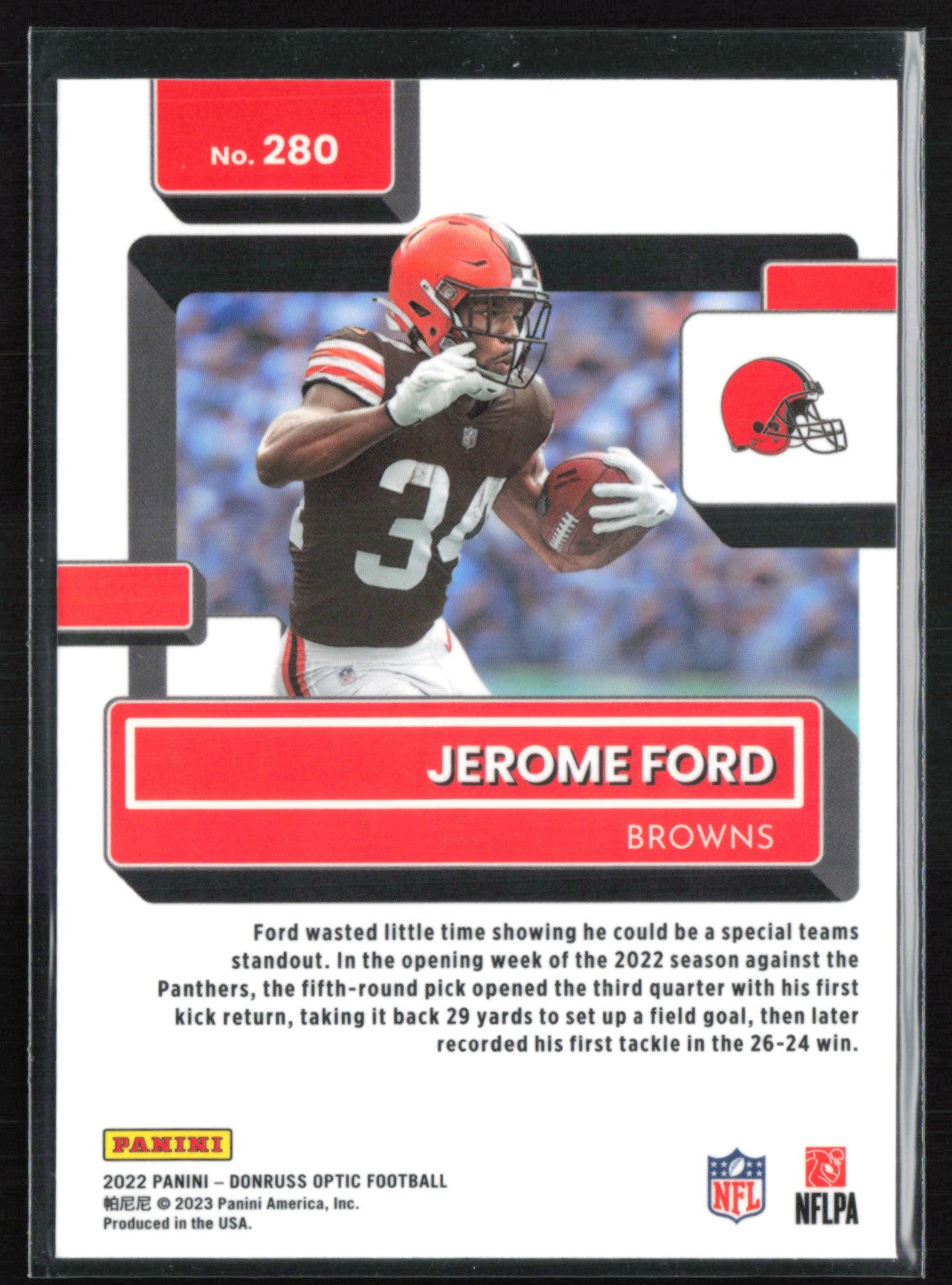 Jerome Ford RC