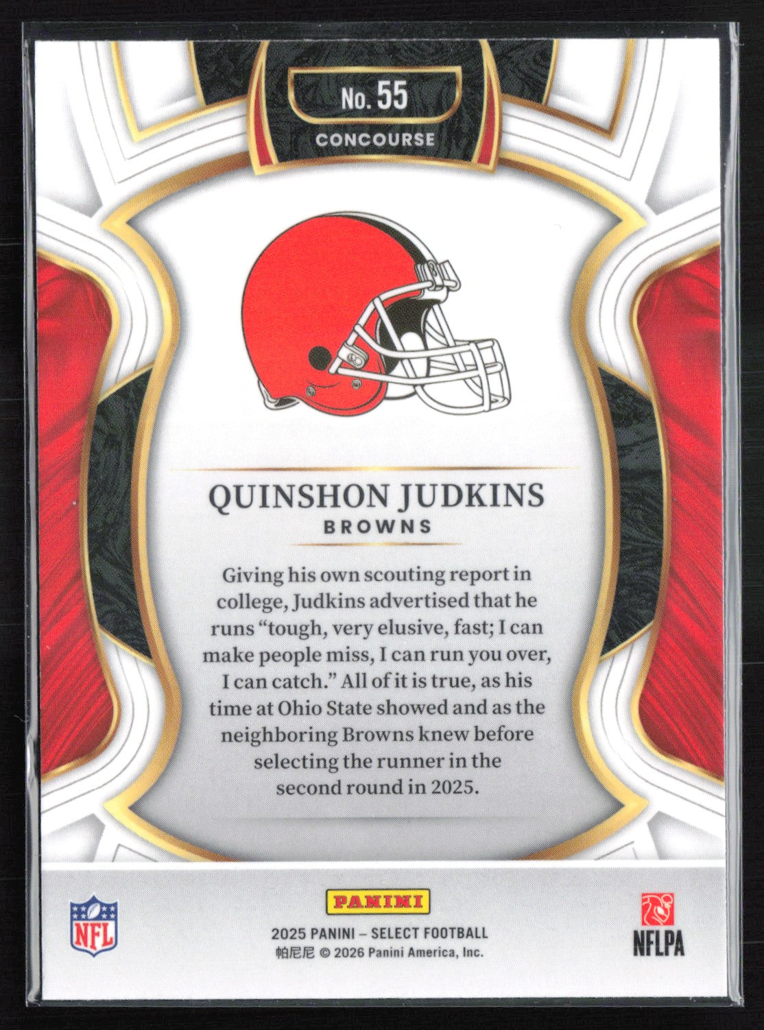 Quinshon Judkins RC Concourse