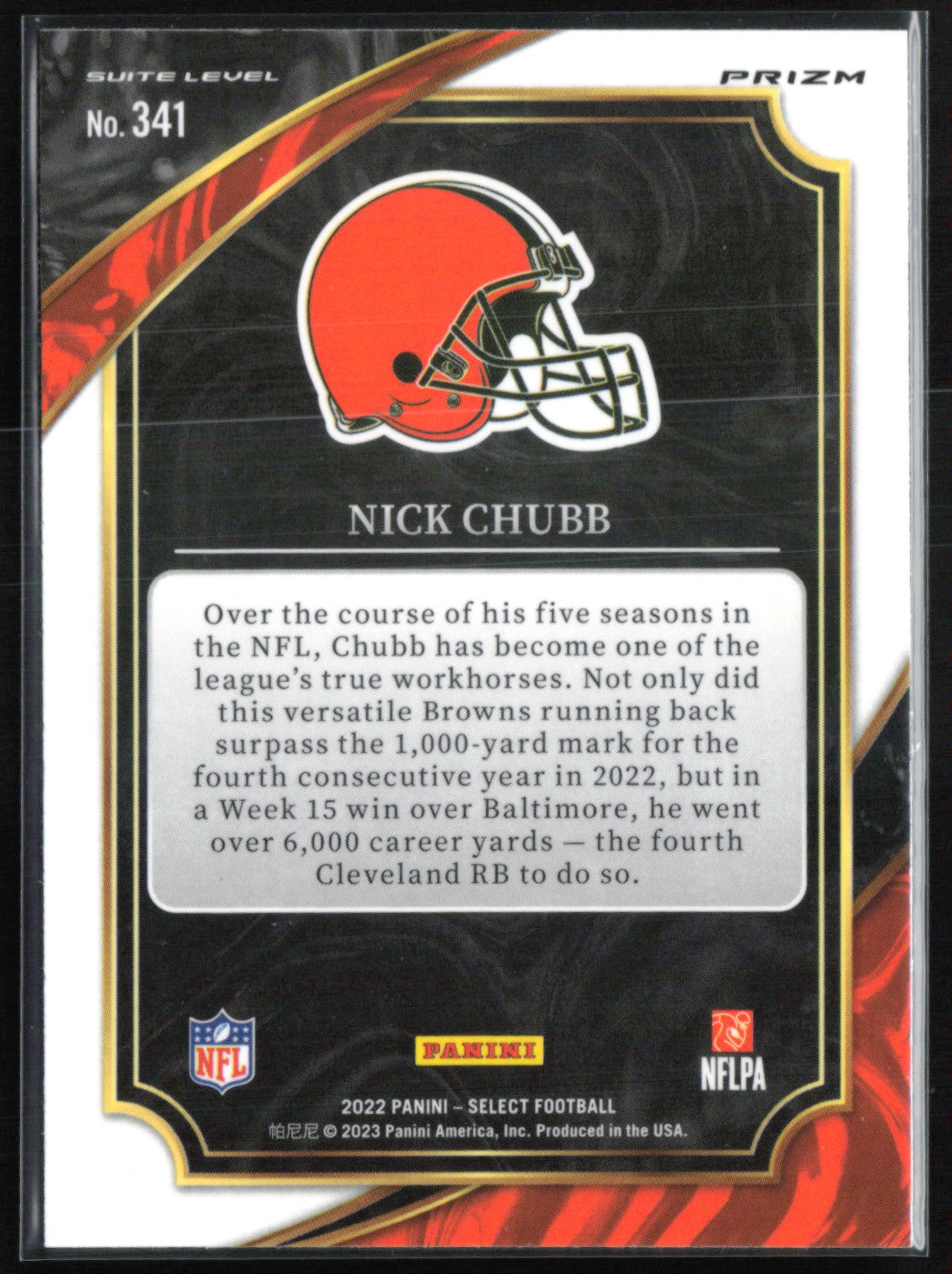 Nick Chubb Silver Suite Level