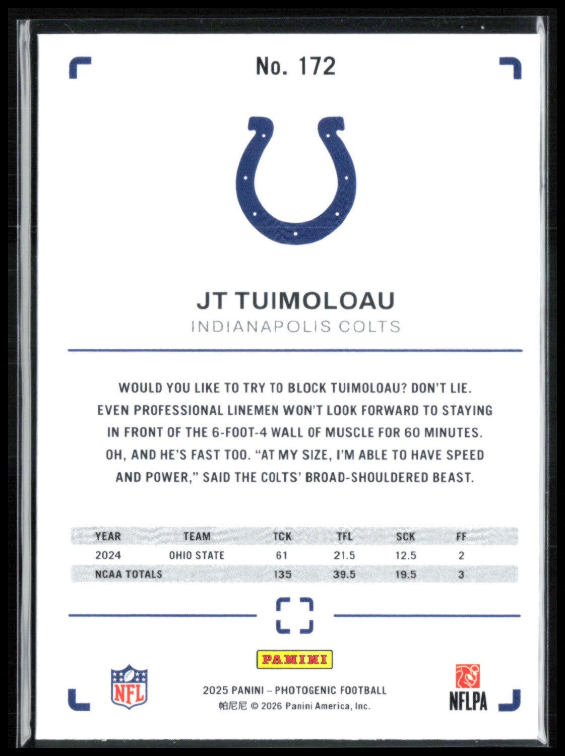 JT Thuimoloau RC Purple Ice /99
