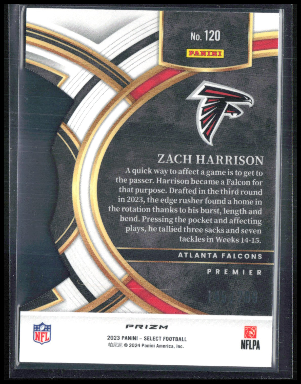 Zach Harrison RC Bronze /299