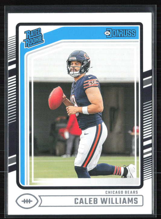 Caleb Williams RC 2024 Donruss Rated Rookie