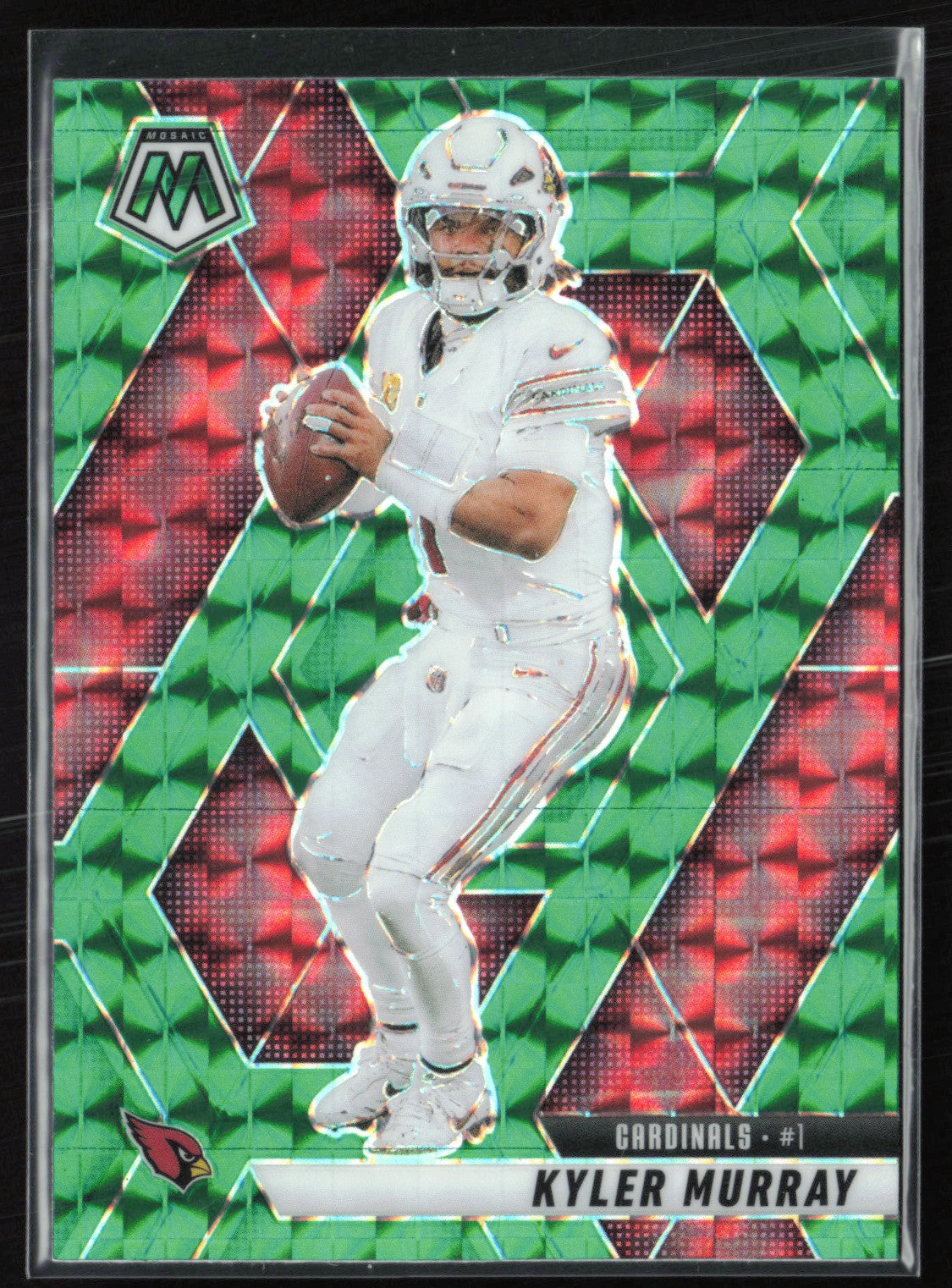 2025 Panini Mosaic Green 104 Kyler Murray Green Mosaic – Dollar Box