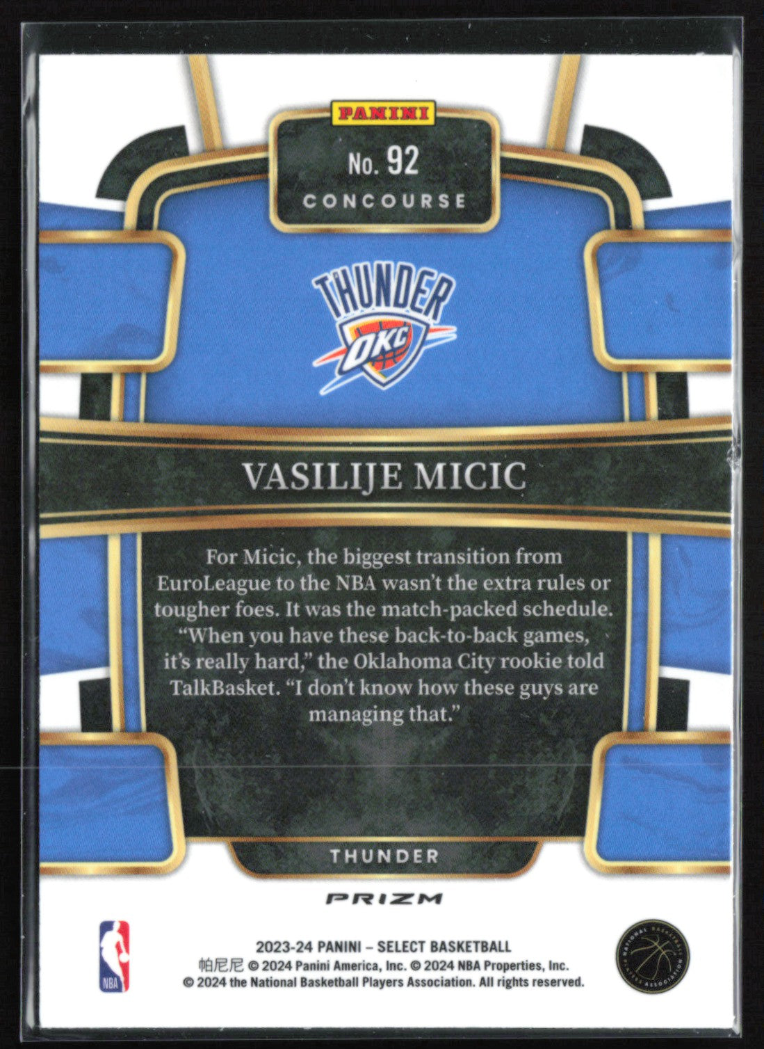 Vasilije Micic RC Silver