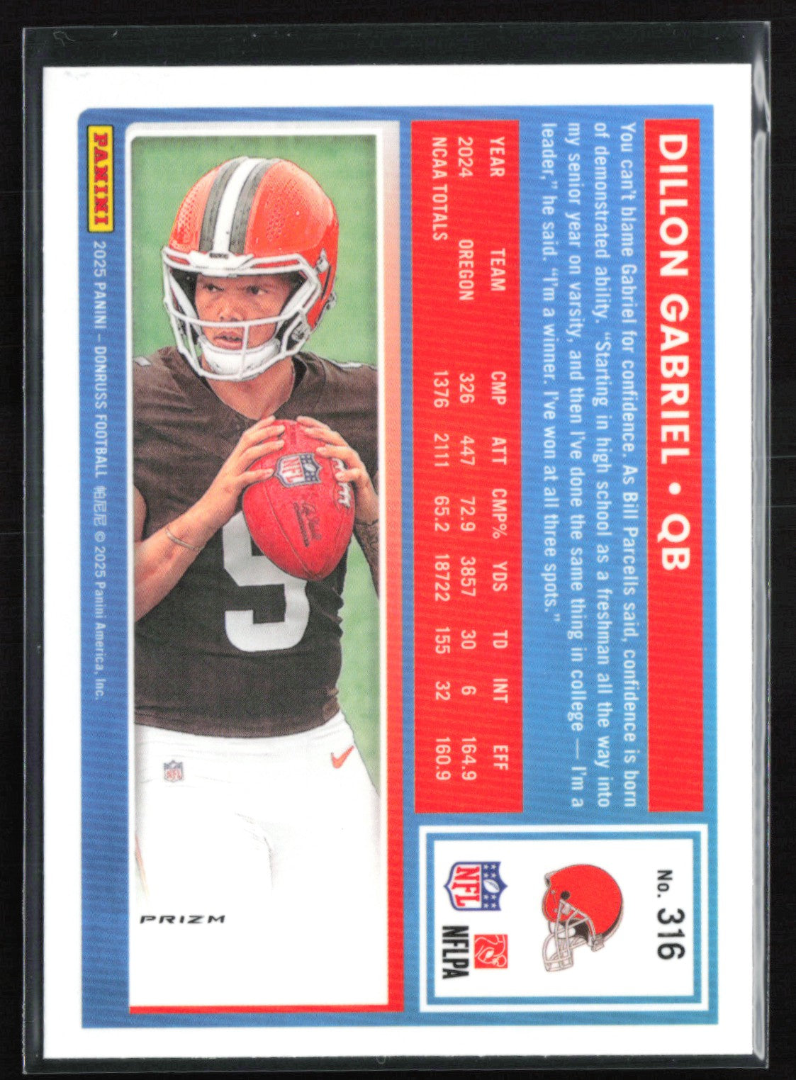 Dillon Gabriel RC Pink Holo