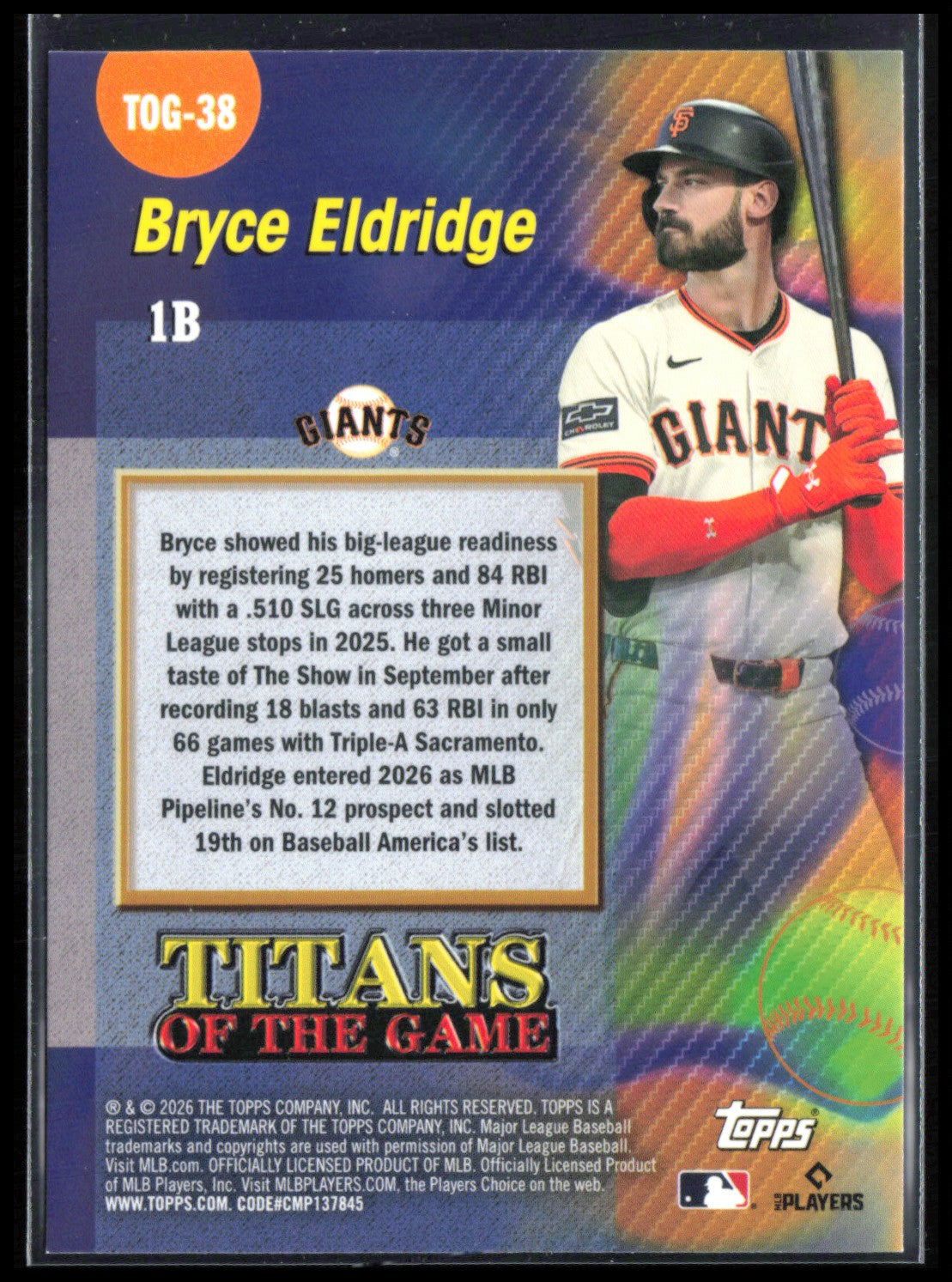 Bryce Eldridge RC