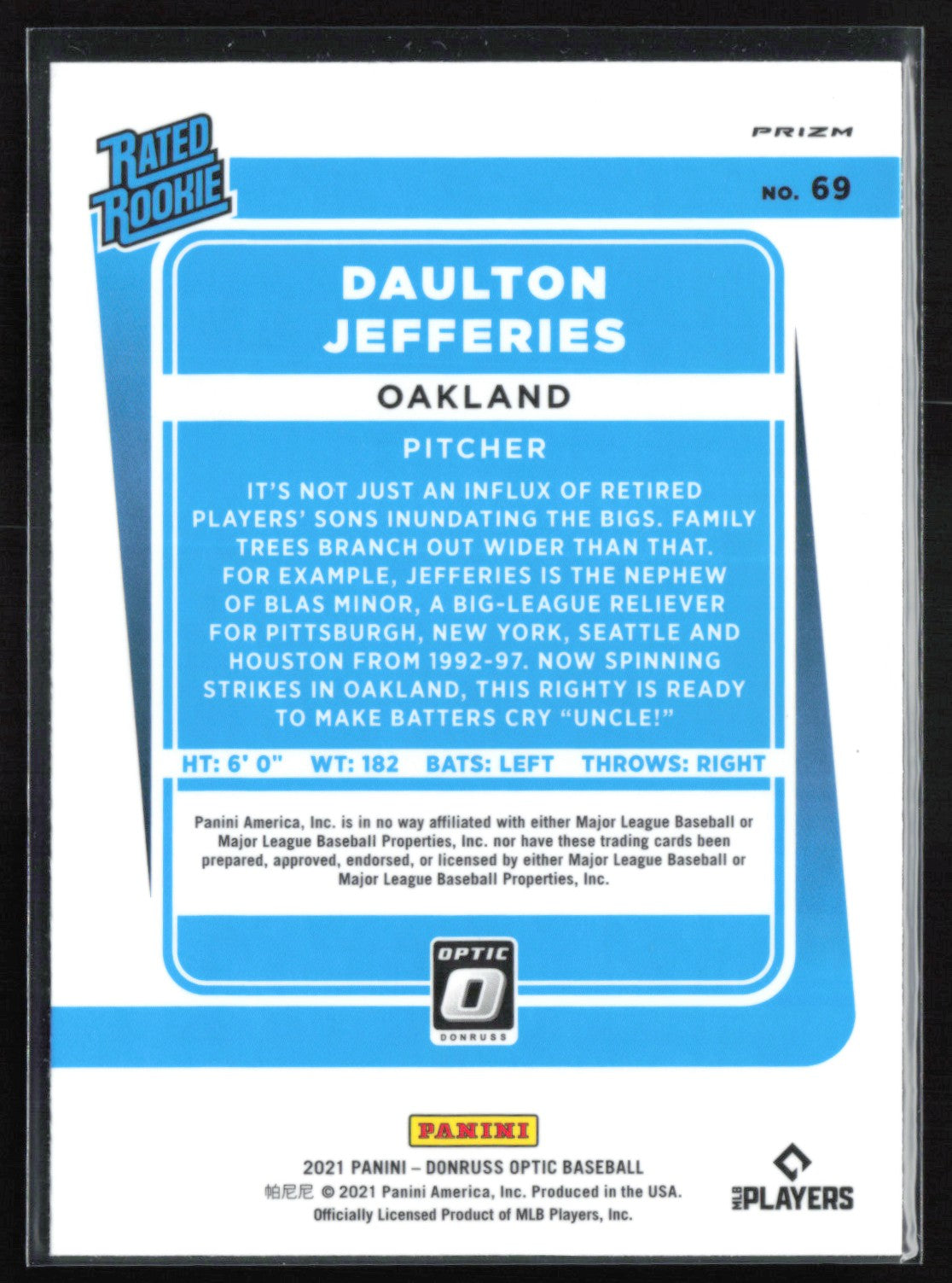 Daulton Jefferies RC Blue
