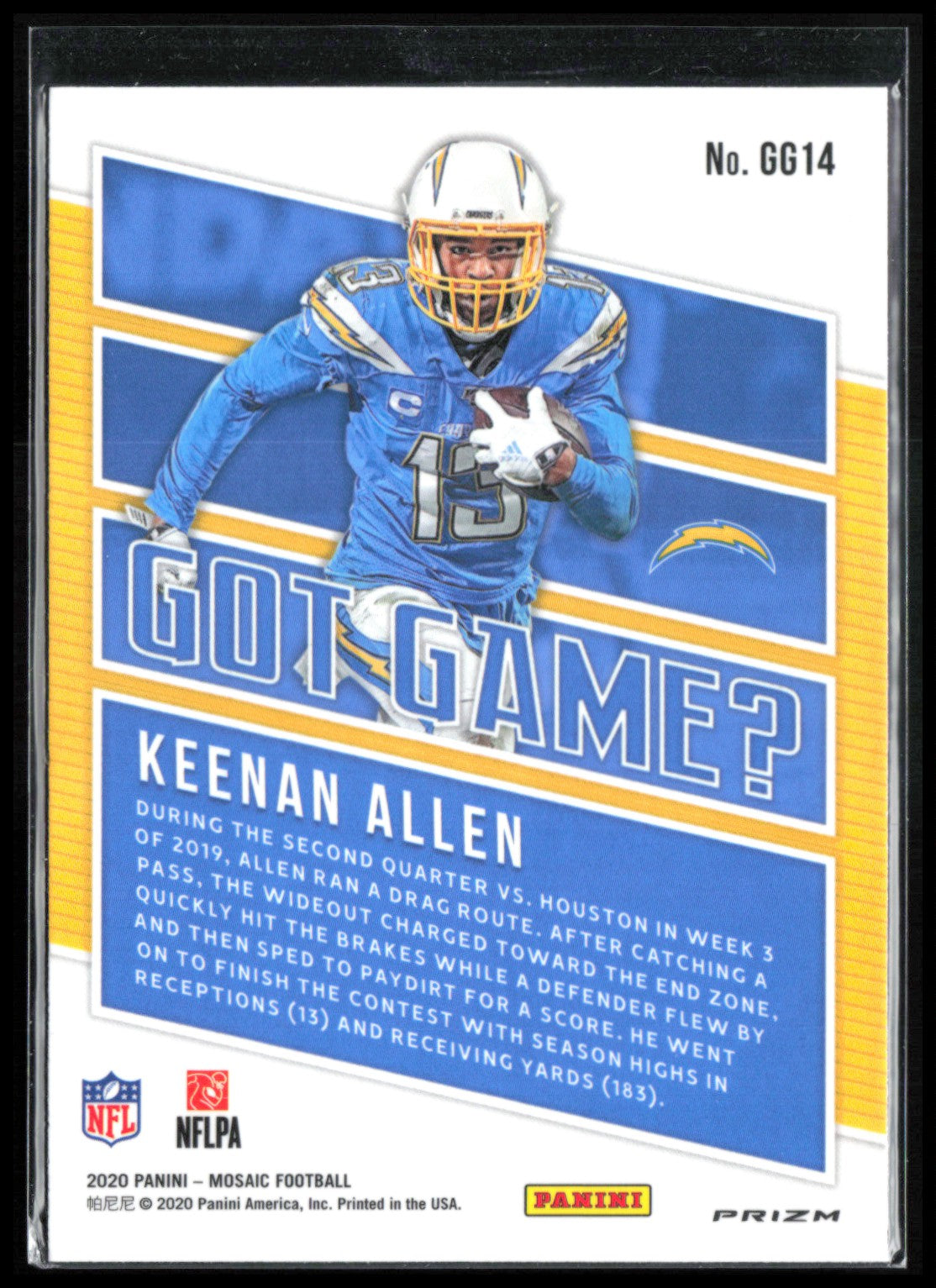 Keenan Allen Mosaic Prizm