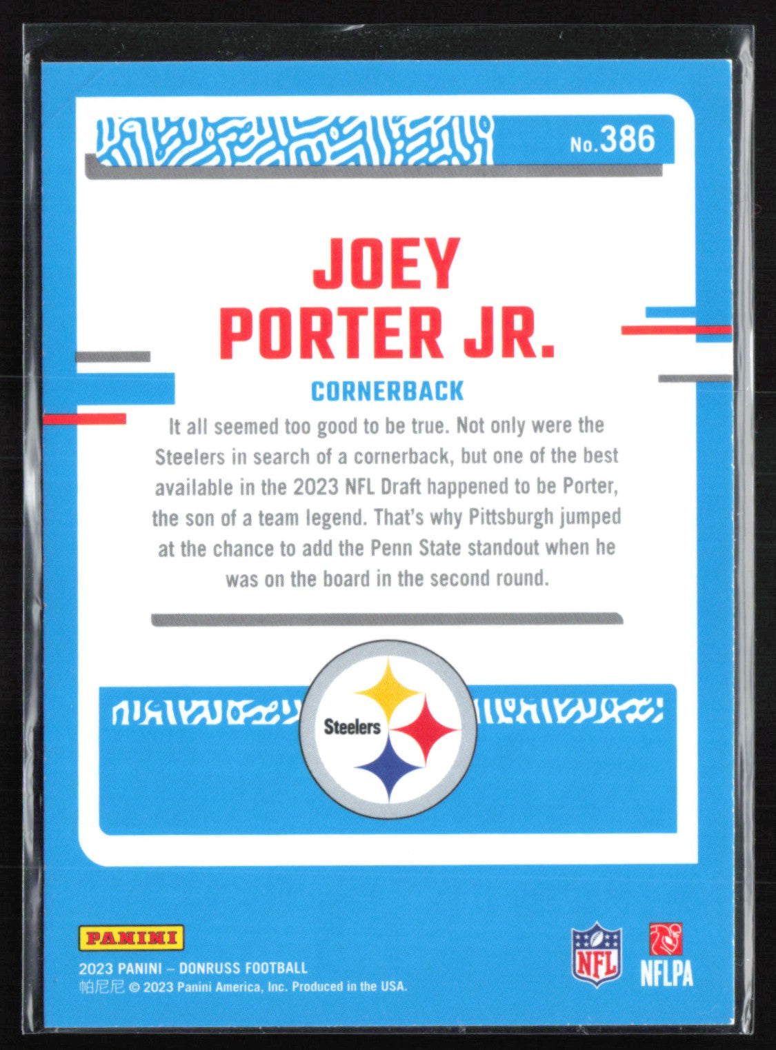 Joey Porter Jr. RC Yellow