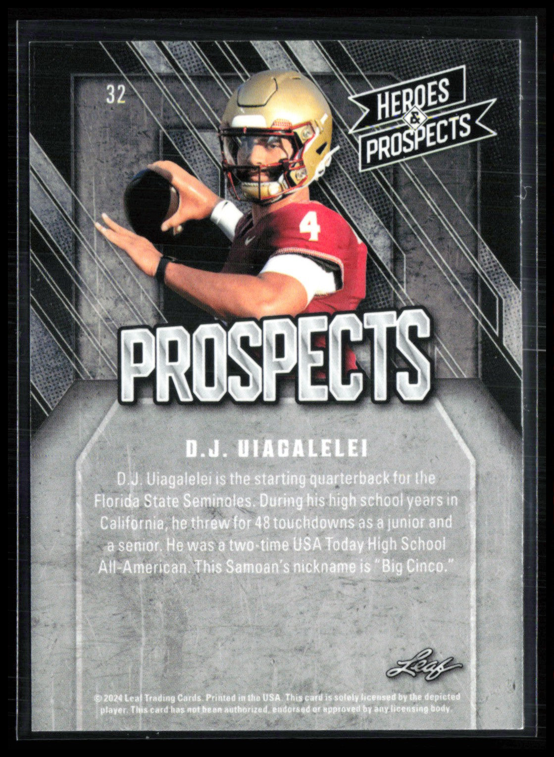 DJ Uiagalelei Prospects