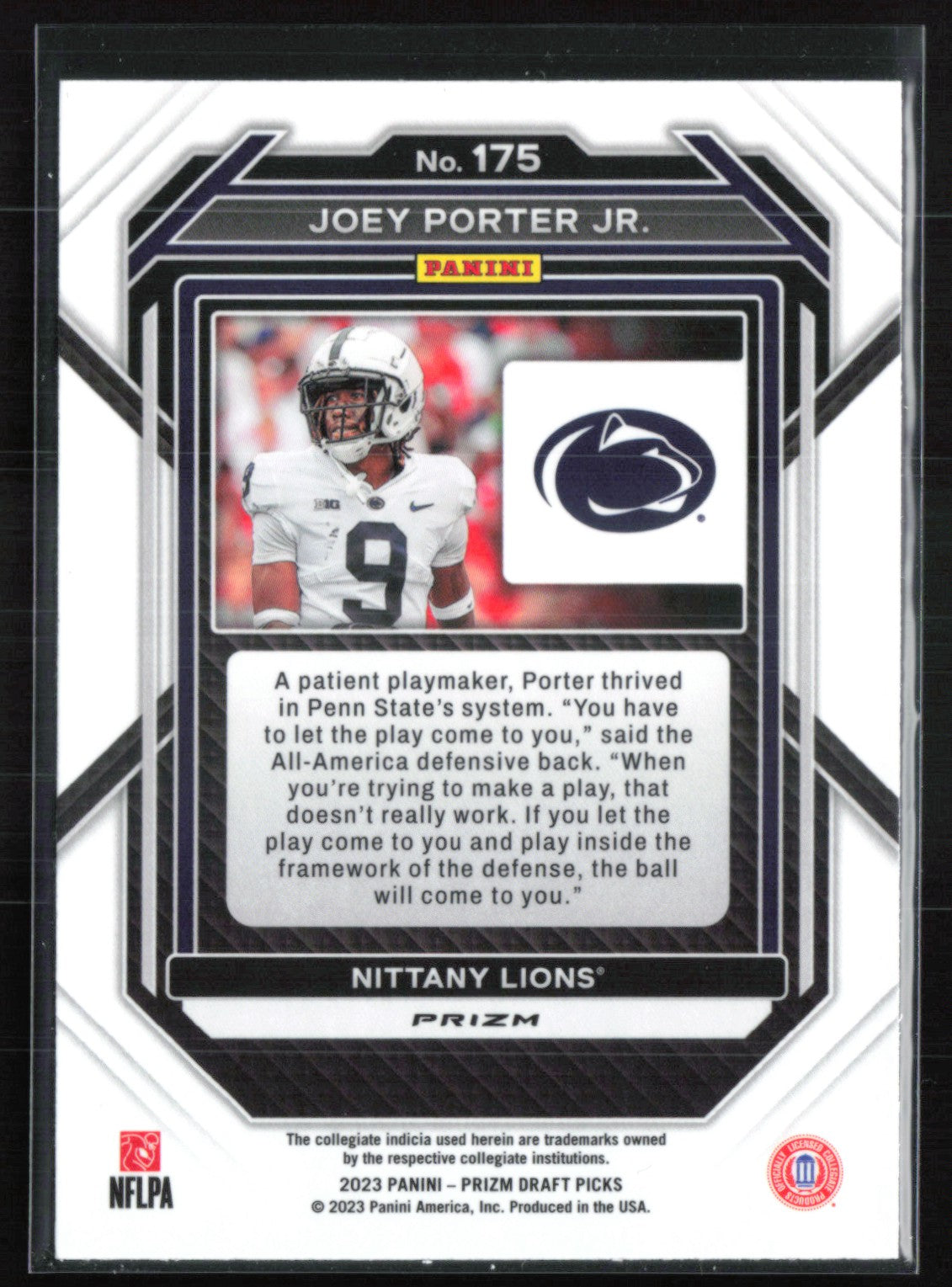 Joey Porter Jr. RC Red Wave