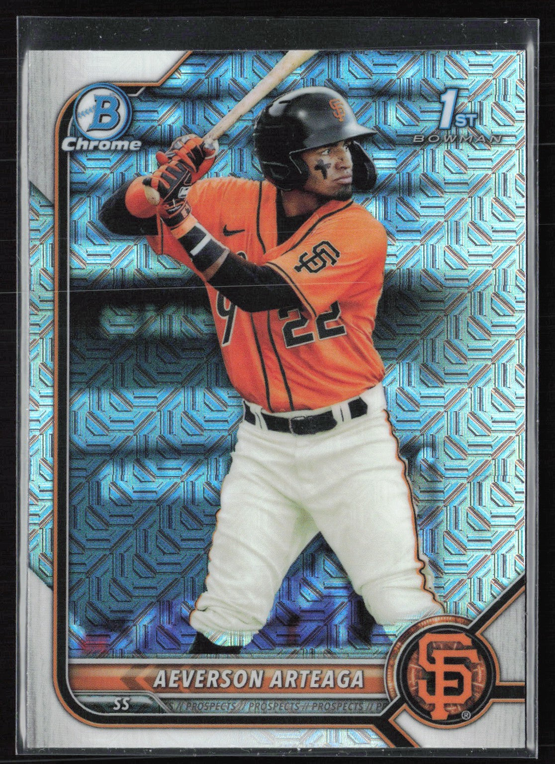 Aeverson Arteaga 1st Bowman Mojo